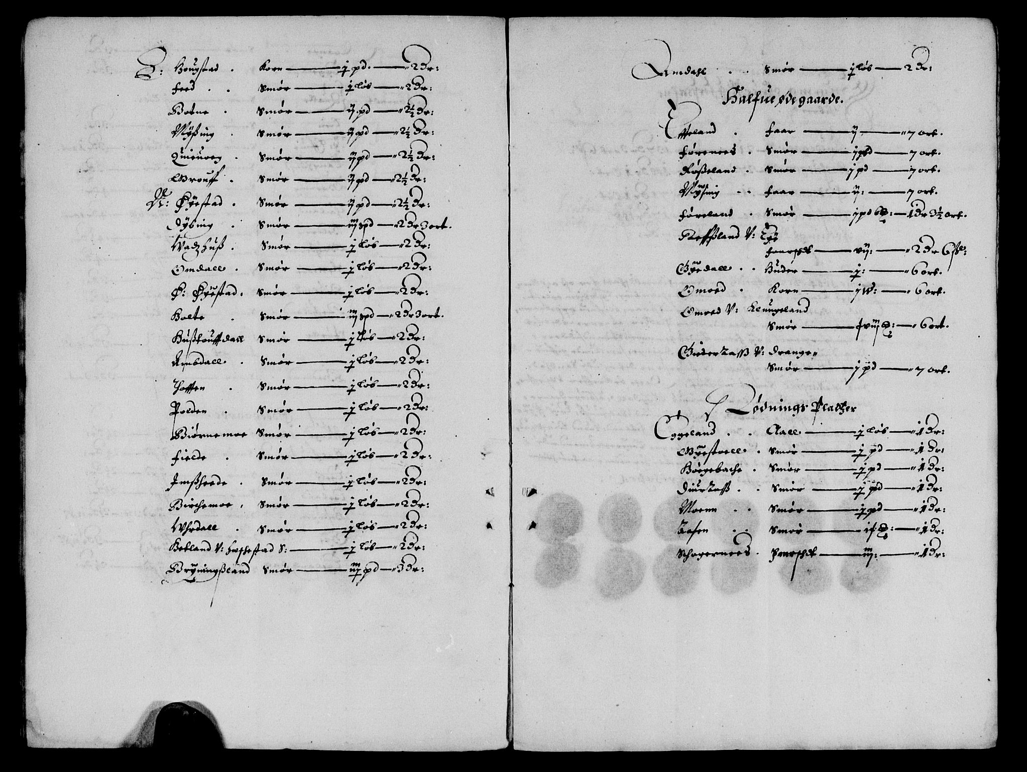Rentekammeret inntil 1814, Reviderte regnskaper, Lensregnskaper, AV/RA-EA-5023/R/Rb/Rbs/L0046: Stavanger len, 1663