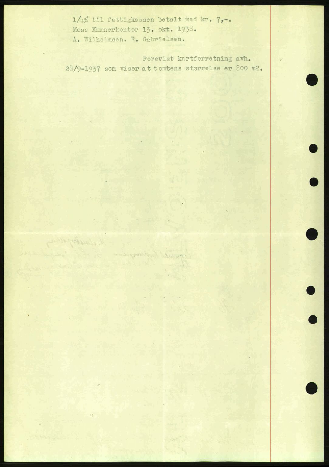 Moss sorenskriveri, SAO/A-10168: Pantebok nr. A5, 1938-1939, Dagboknr: 2159/1938