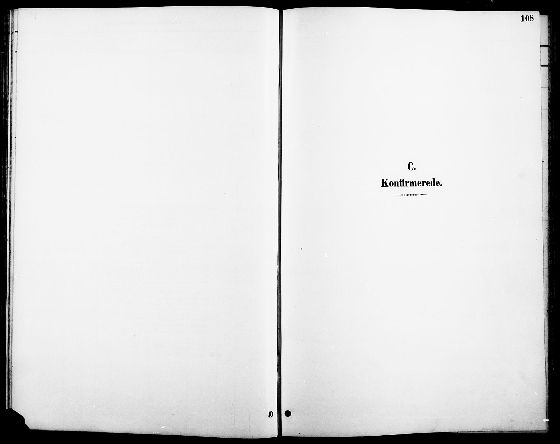 Stange prestekontor, SAH/PREST-002/L/L0011: Klokkerbok nr. 11, 1895-1917, s. 108