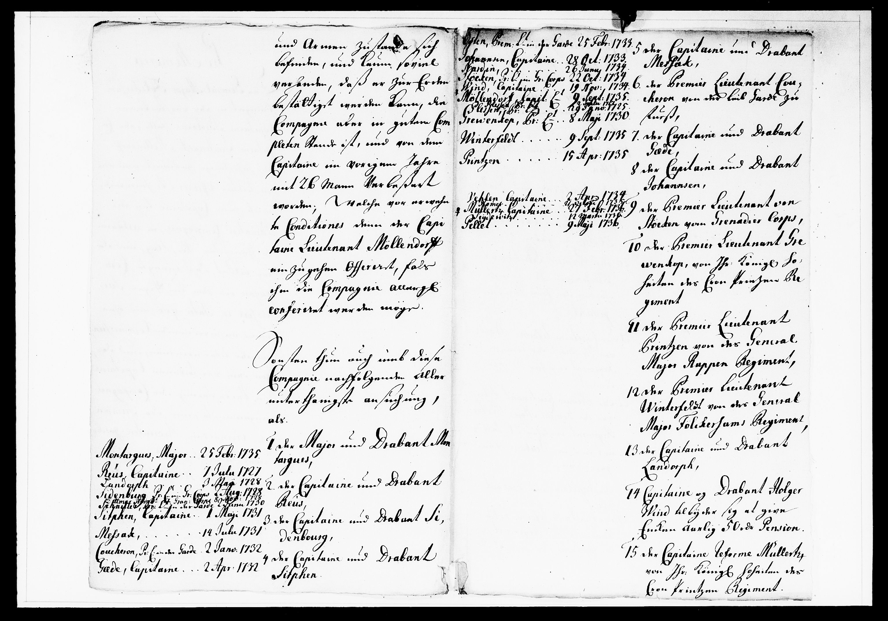 Krigskollegiet, Krigskancelliet, DRA/A-0006/-/1138-1142: Refererede sager, 1737, s. 144
