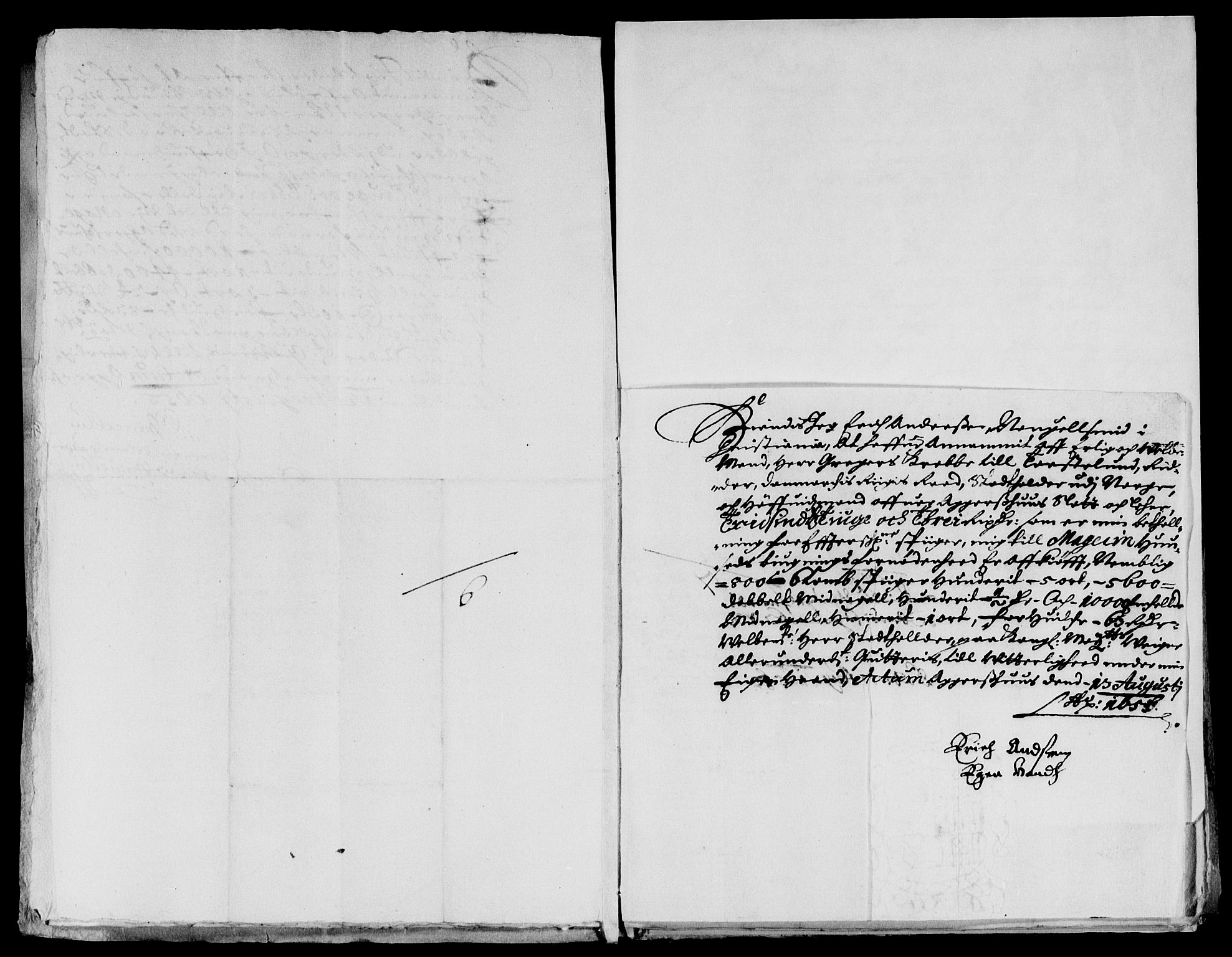 Rentekammeret inntil 1814, Reviderte regnskaper, Lensregnskaper, AV/RA-EA-5023/R/Rb/Rba/L0232: Akershus len, 1652-1656