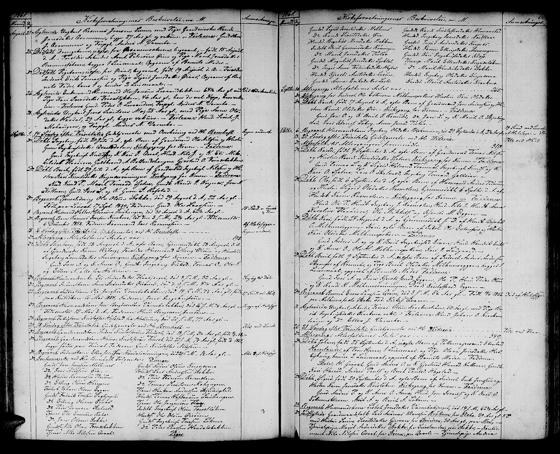 Ministerialprotokoller, klokkerbøker og fødselsregistre - Sør-Trøndelag, SAT/A-1456/691/L1093: Klokkerbok nr. 691C04, 1852-1879, s. 60