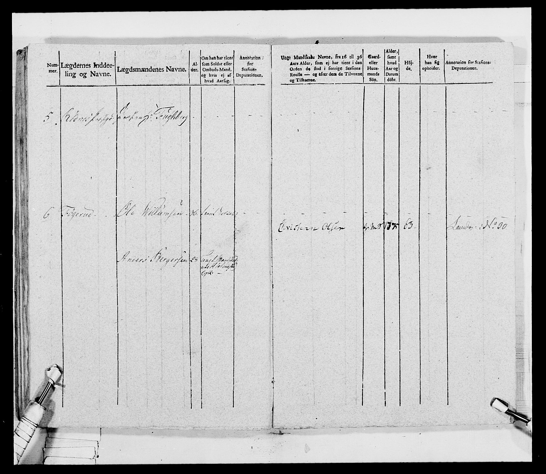 Generalitets- og kommissariatskollegiet, Det kongelige norske kommissariatskollegium, RA/EA-5420/E/Eh/L0032b: Nordafjelske gevorbne infanteriregiment, 1806, s. 188