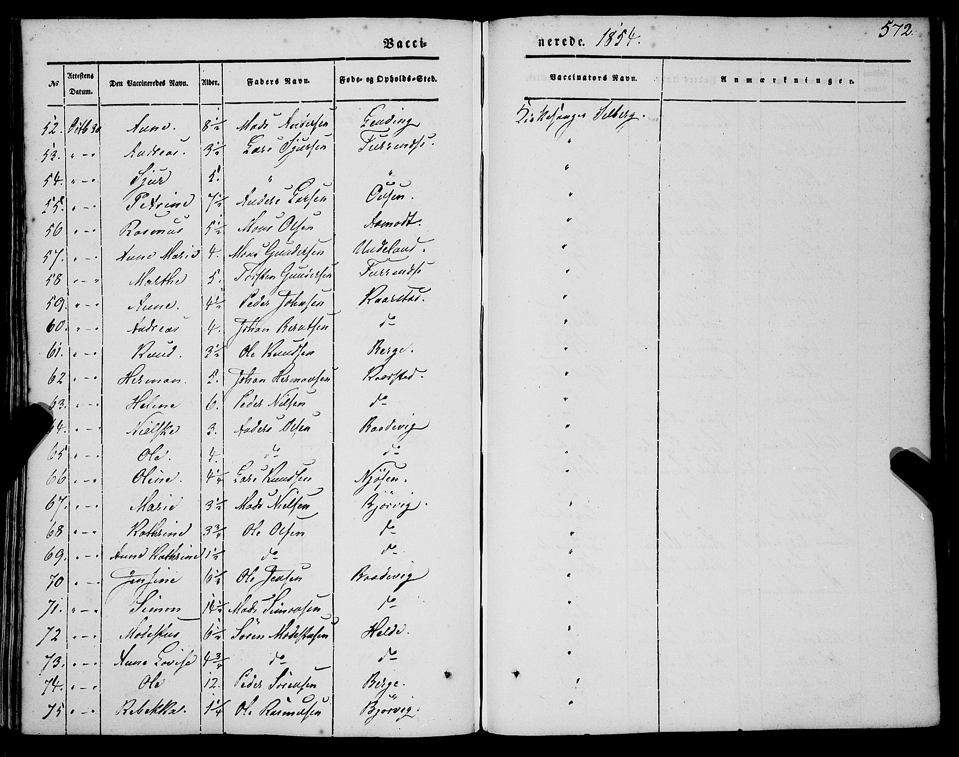 Gaular sokneprestembete, AV/SAB-A-80001/H/Haa: Ministerialbok nr. A 4II, 1841-1859, s. 572