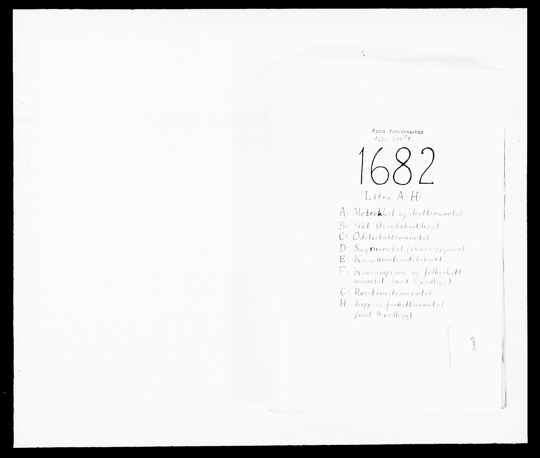 Rentekammeret inntil 1814, Reviderte regnskaper, Fogderegnskap, AV/RA-EA-4092/R09/L0430: Fogderegnskap Follo, 1682-1683, s. 1