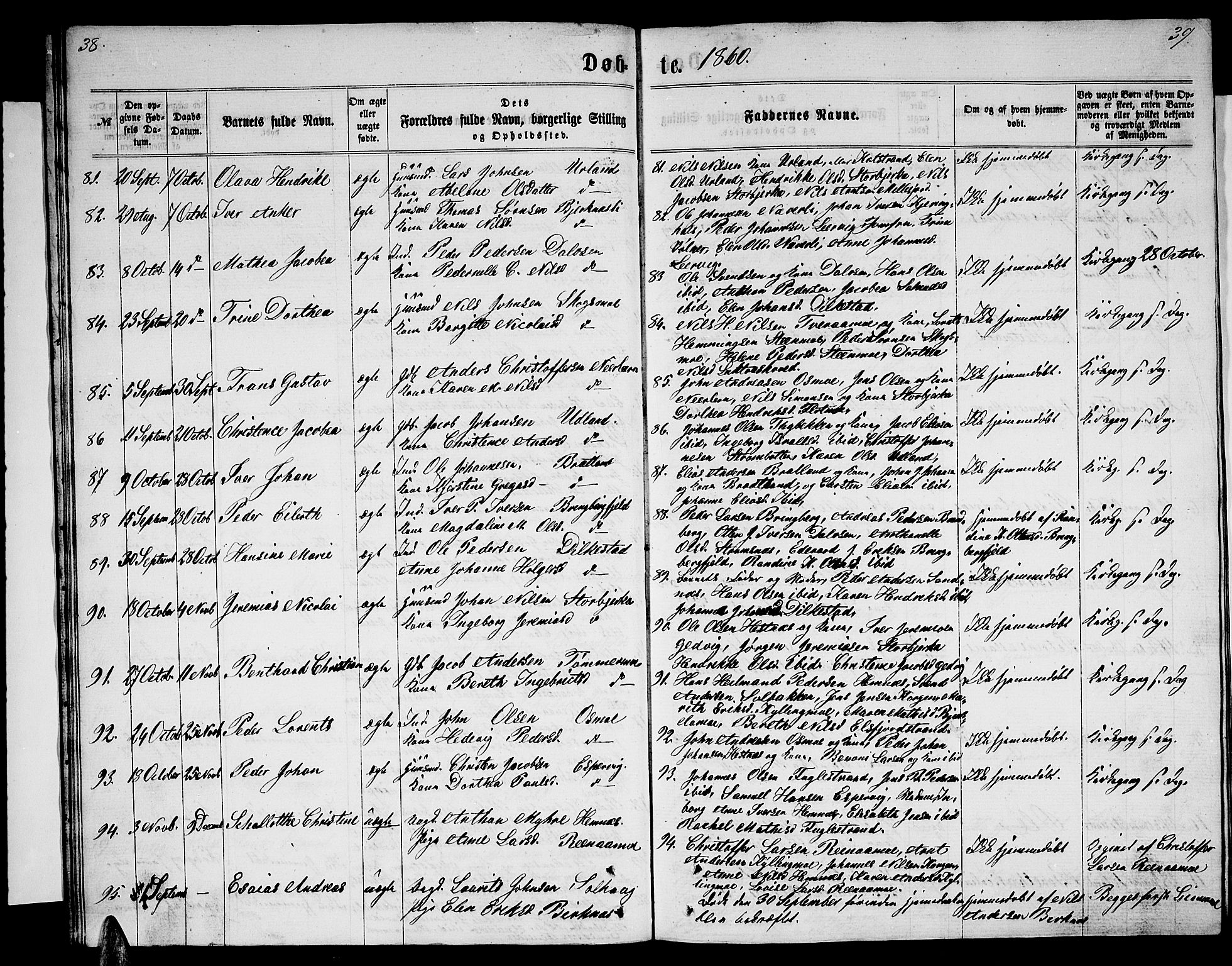 Ministerialprotokoller, klokkerbøker og fødselsregistre - Nordland, AV/SAT-A-1459/825/L0365: Klokkerbok nr. 825C02, 1858-1873, s. 38-39