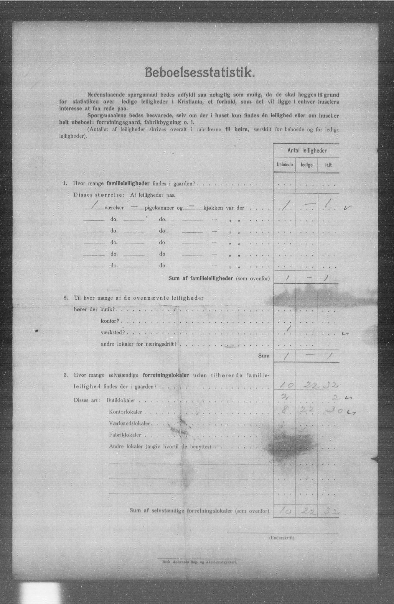 OBA, Kommunal folketelling 31.12.1904 for Kristiania kjøpstad, 1904, s. 9655