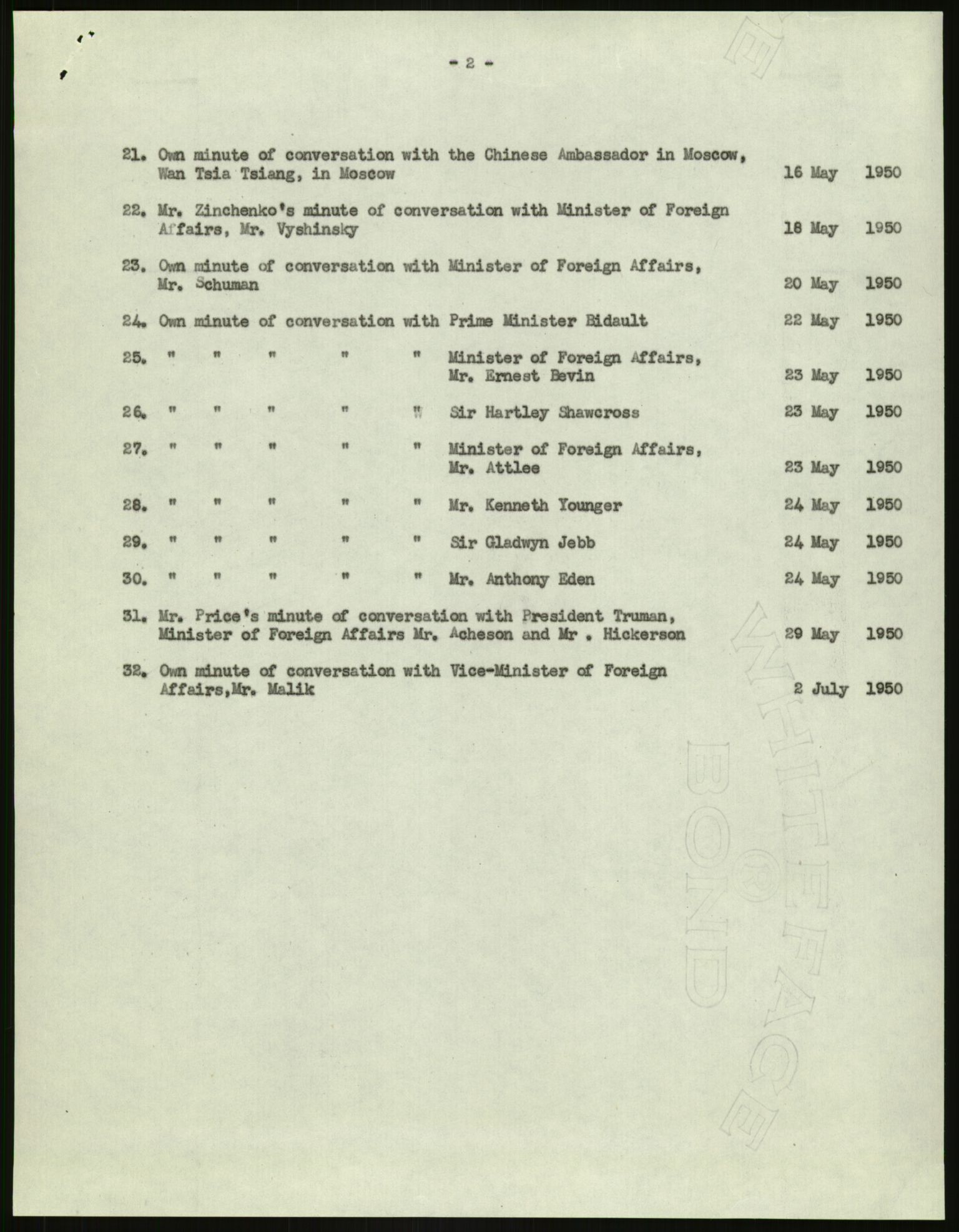 Lie, Trygve, RA/PA-1407/D/L0029: Dokumenter vedr. Kina, 1948-1950, s. 815