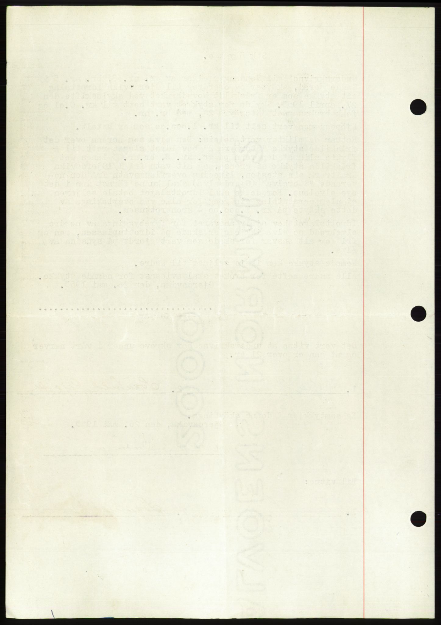 Søre Sunnmøre sorenskriveri, AV/SAT-A-4122/1/2/2C/L0095: Pantebok nr. 21A, 1953-1953, Dagboknr: 1245/1953