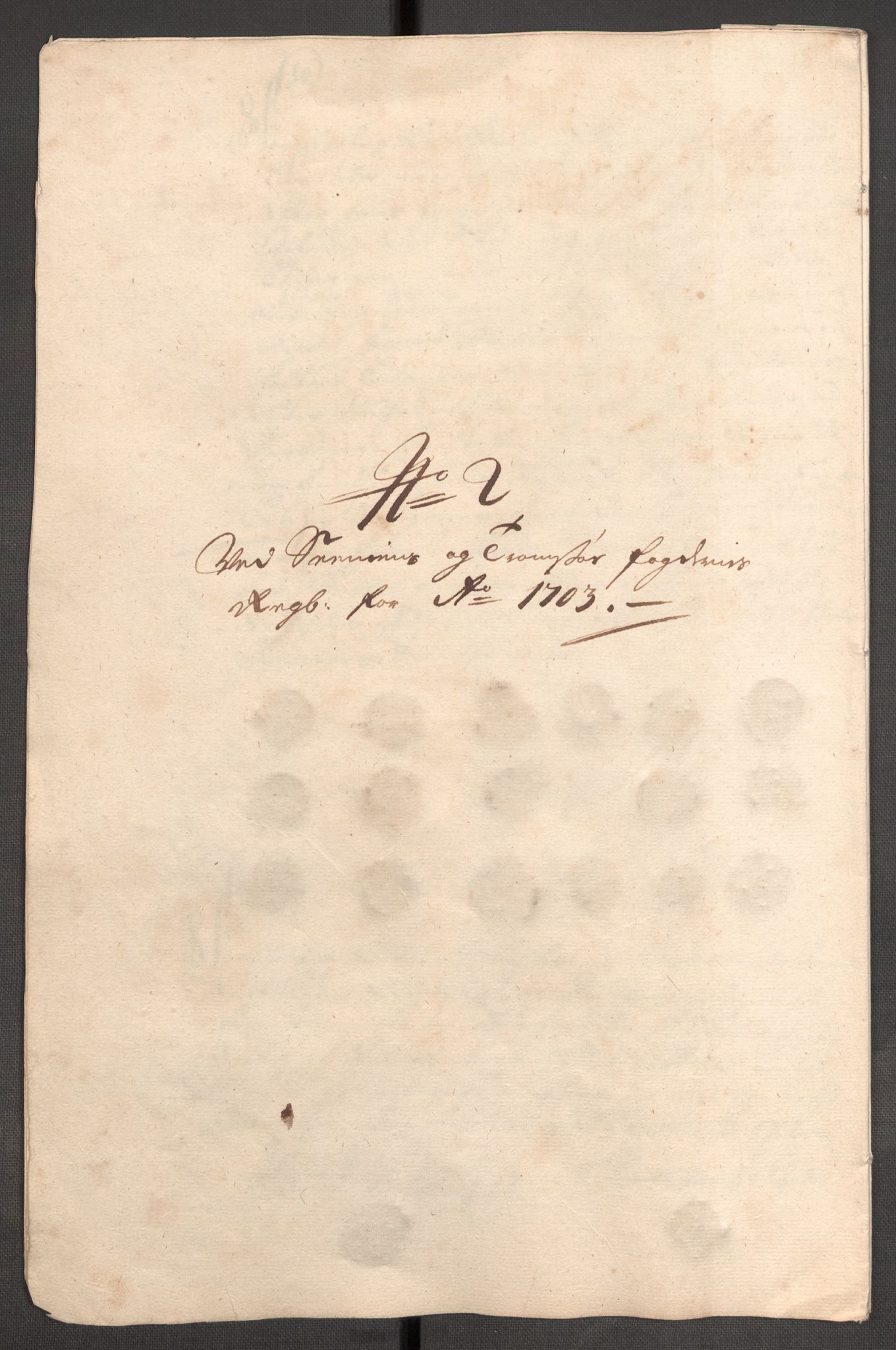Rentekammeret inntil 1814, Reviderte regnskaper, Fogderegnskap, AV/RA-EA-4092/R68/L4755: Fogderegnskap Senja og Troms, 1700-1704, s. 315