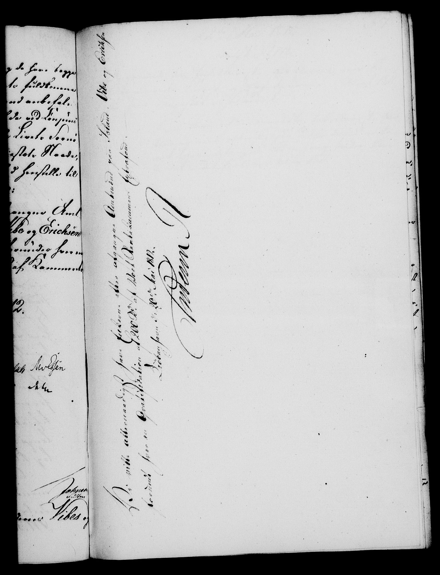 Rentekammeret, Kammerkanselliet, RA/EA-3111/G/Gf/Gfa/L0094: Norsk relasjons- og resolusjonsprotokoll (merket RK 52.94), 1812, s. 207