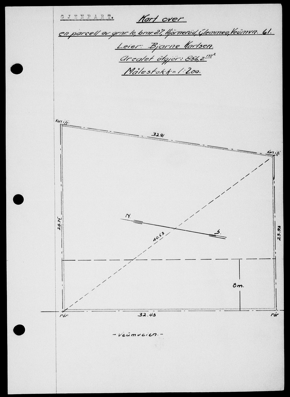 Onsøy sorenskriveri, SAO/A-10474/G/Ga/Gab/L0018: Pantebok nr. II A-18, 1946-1947, Dagboknr: 3185/1946