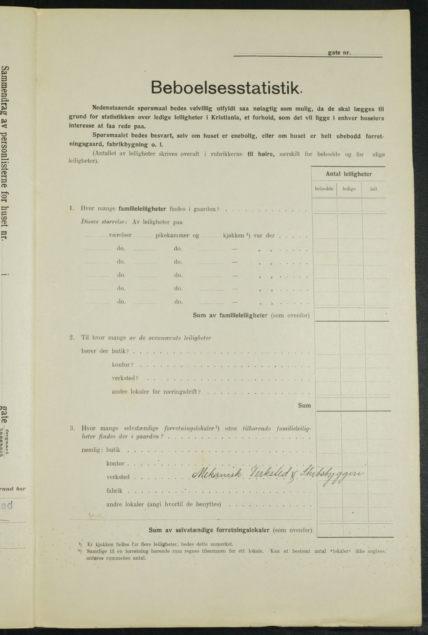 OBA, Kommunal folketelling 1.2.1914 for Kristiania, 1914, s. 16020