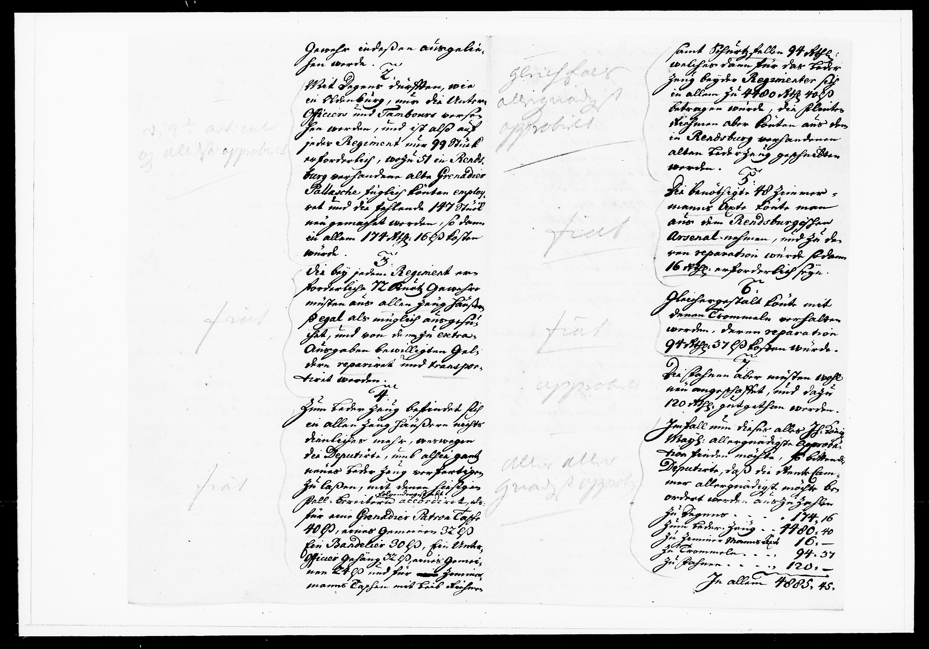Krigskollegiet, Krigskancelliet, DRA/A-0006/-/1143-1150: Refererede sager, 1738, s. 11