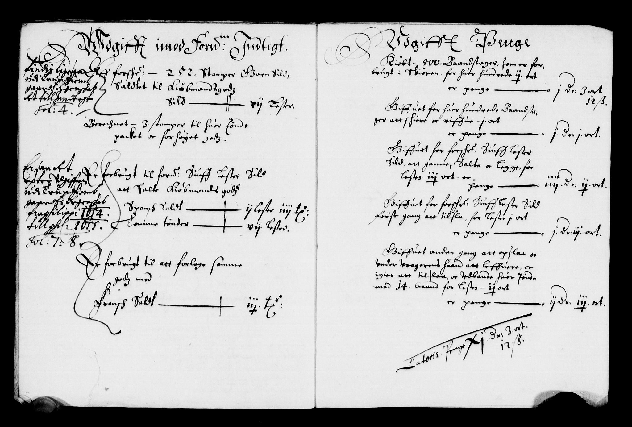 Rentekammeret inntil 1814, Reviderte regnskaper, Lensregnskaper, AV/RA-EA-5023/R/Rb/Rbw/L0116: Trondheim len, 1654-1655