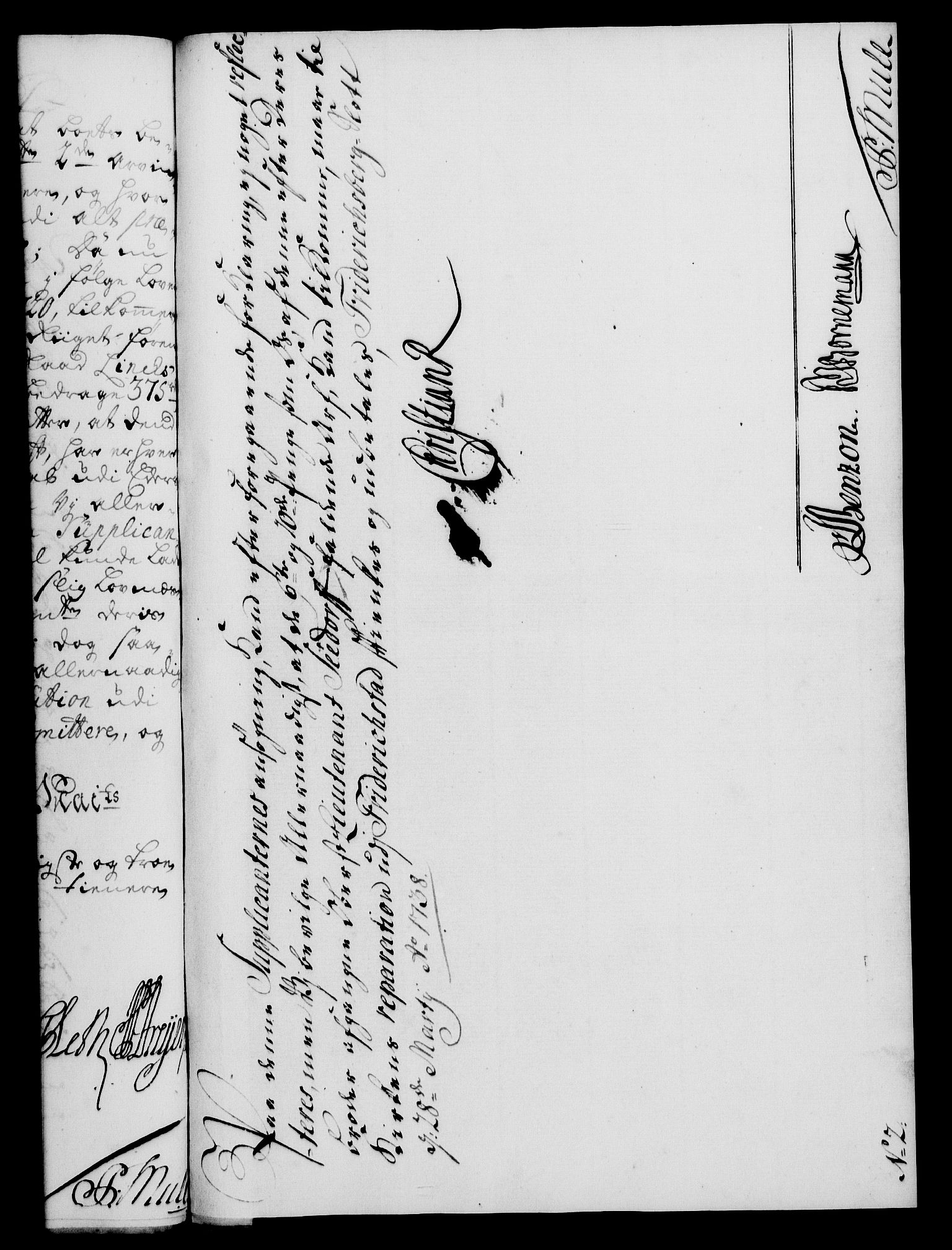 Rentekammeret, Kammerkanselliet, RA/EA-3111/G/Gf/Gfa/L0021: Norsk relasjons- og resolusjonsprotokoll (merket RK 52.21), 1738, s. 112
