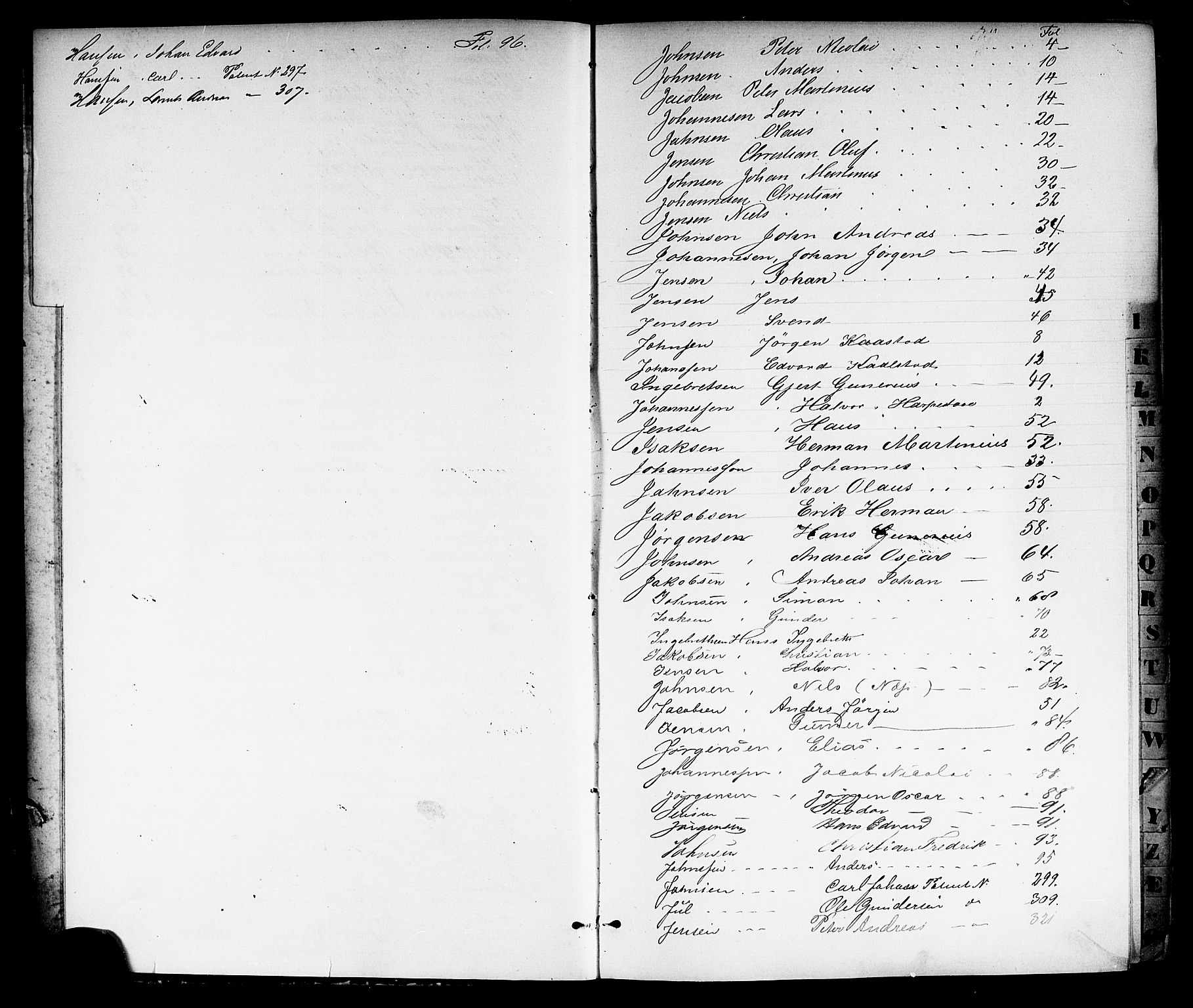 Porsgrunn innrulleringskontor, AV/SAKO-A-829/F/Fb/L0003: Annotasjonsrulle, 1860-1870, s. 10