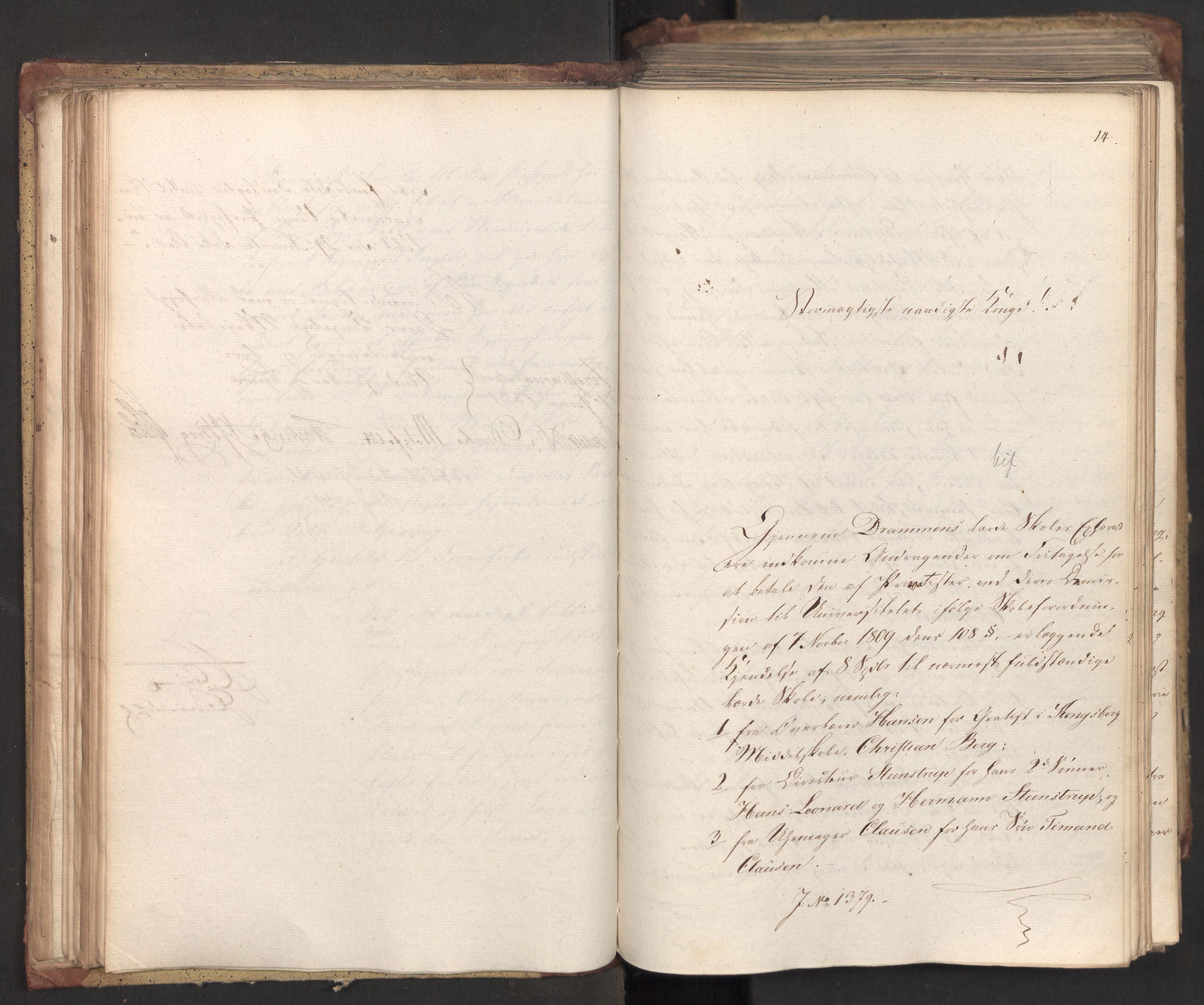 Statsrådsavdelingen i Stockholm, AV/RA-S-1003/D/Da/L0072: Regjeringsinnstillinger nr. 1365-1533, 1831, s. 74