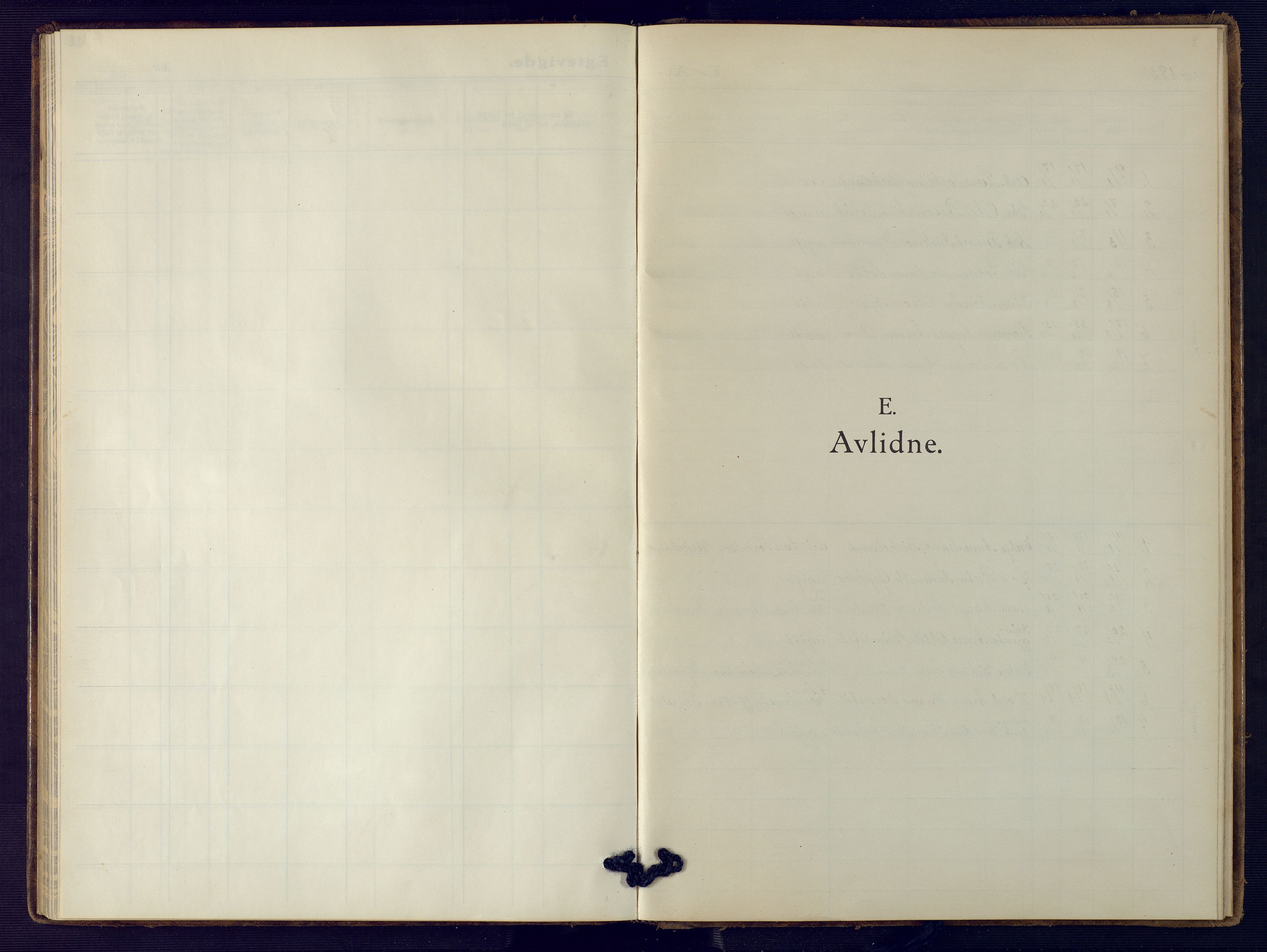 Holum sokneprestkontor, AV/SAK-1111-0022/F/Fb/Fbc/L0005: Klokkerbok nr. B 5, 1931-1945