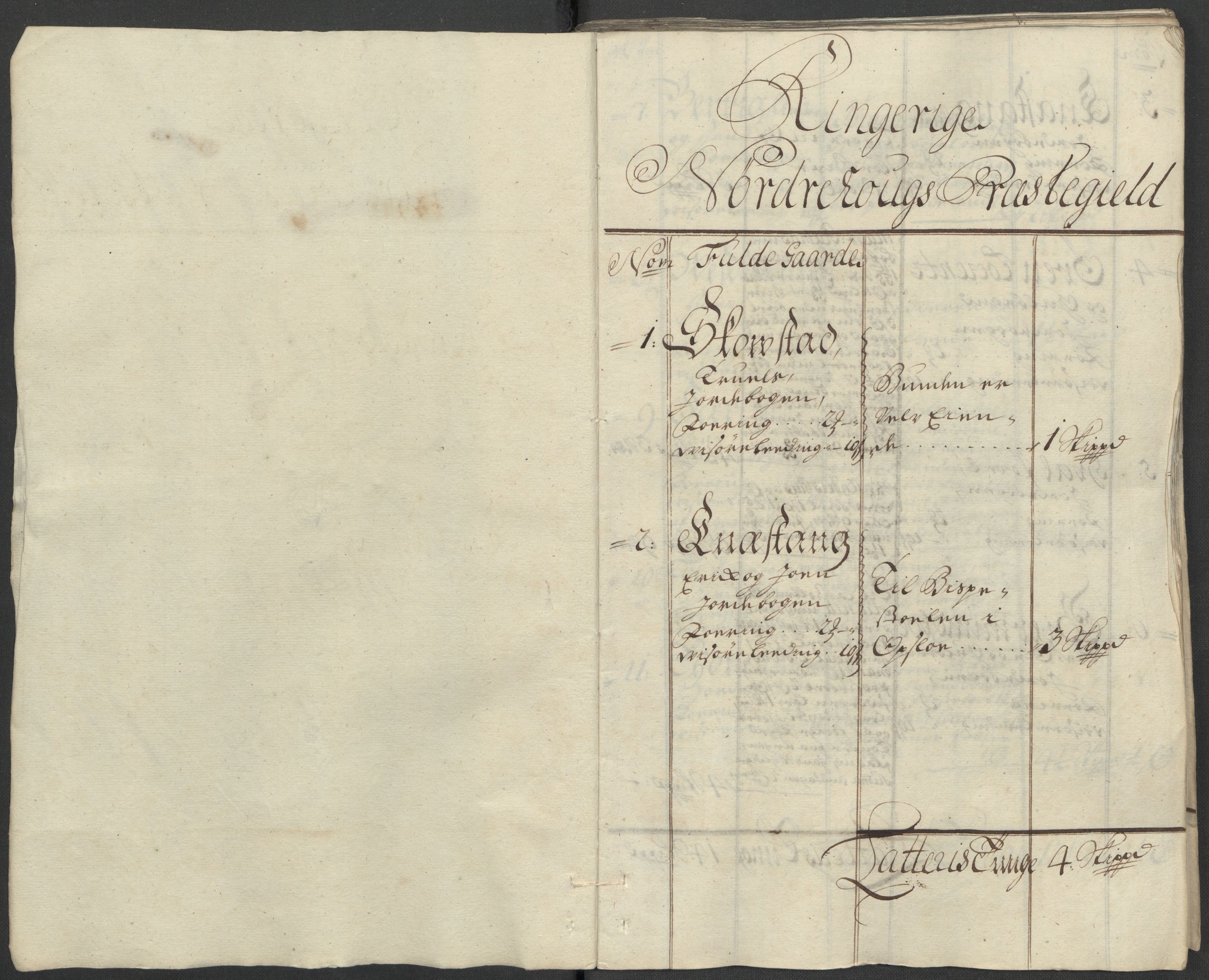 Rentekammeret inntil 1814, Reviderte regnskaper, Fogderegnskap, AV/RA-EA-4092/R23/L1475: Fogderegnskap Ringerike og Hallingdal, 1717, s. 18