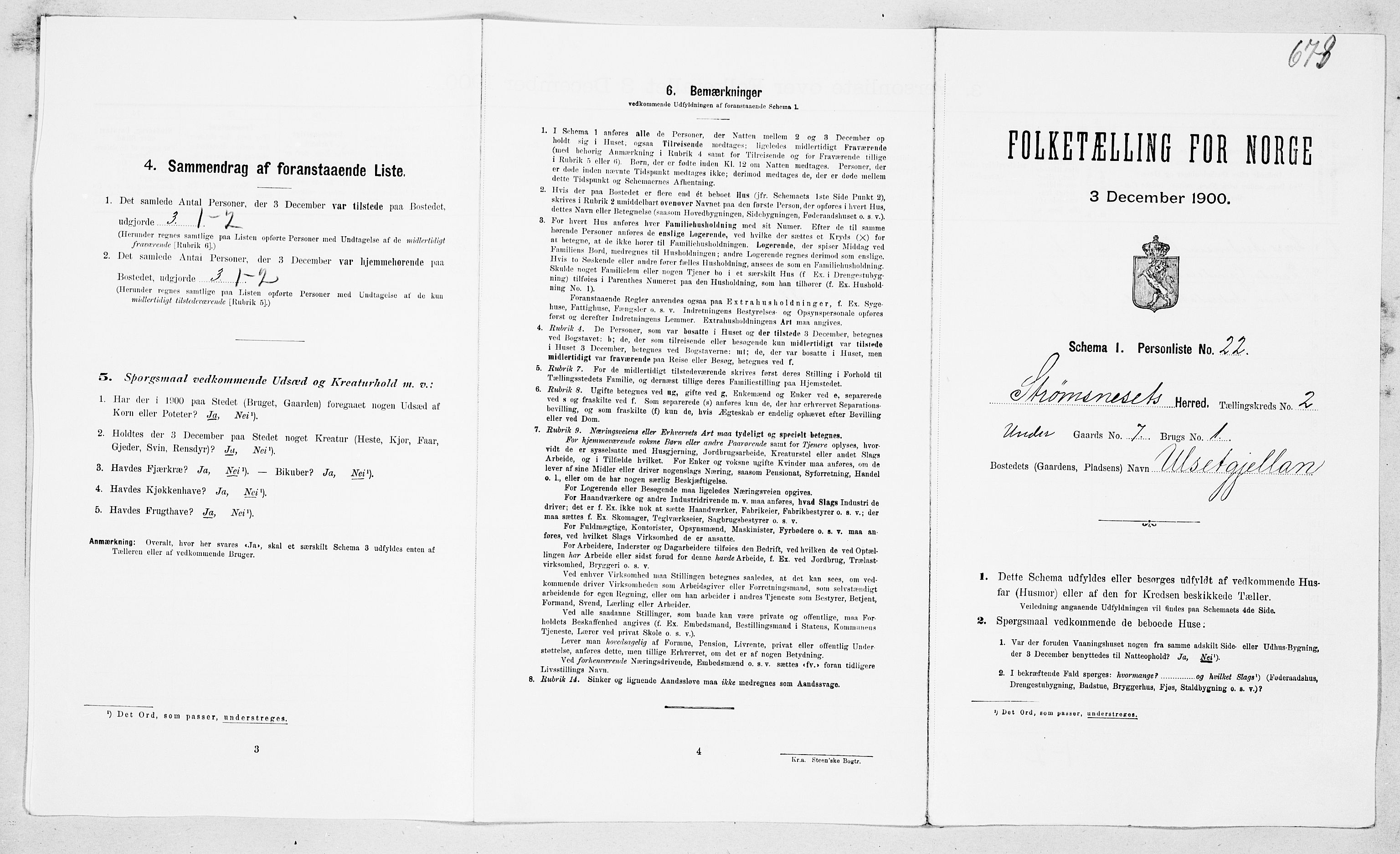 SAT, Folketelling 1900 for 1559 Straumsnes herred, 1900, s. 162