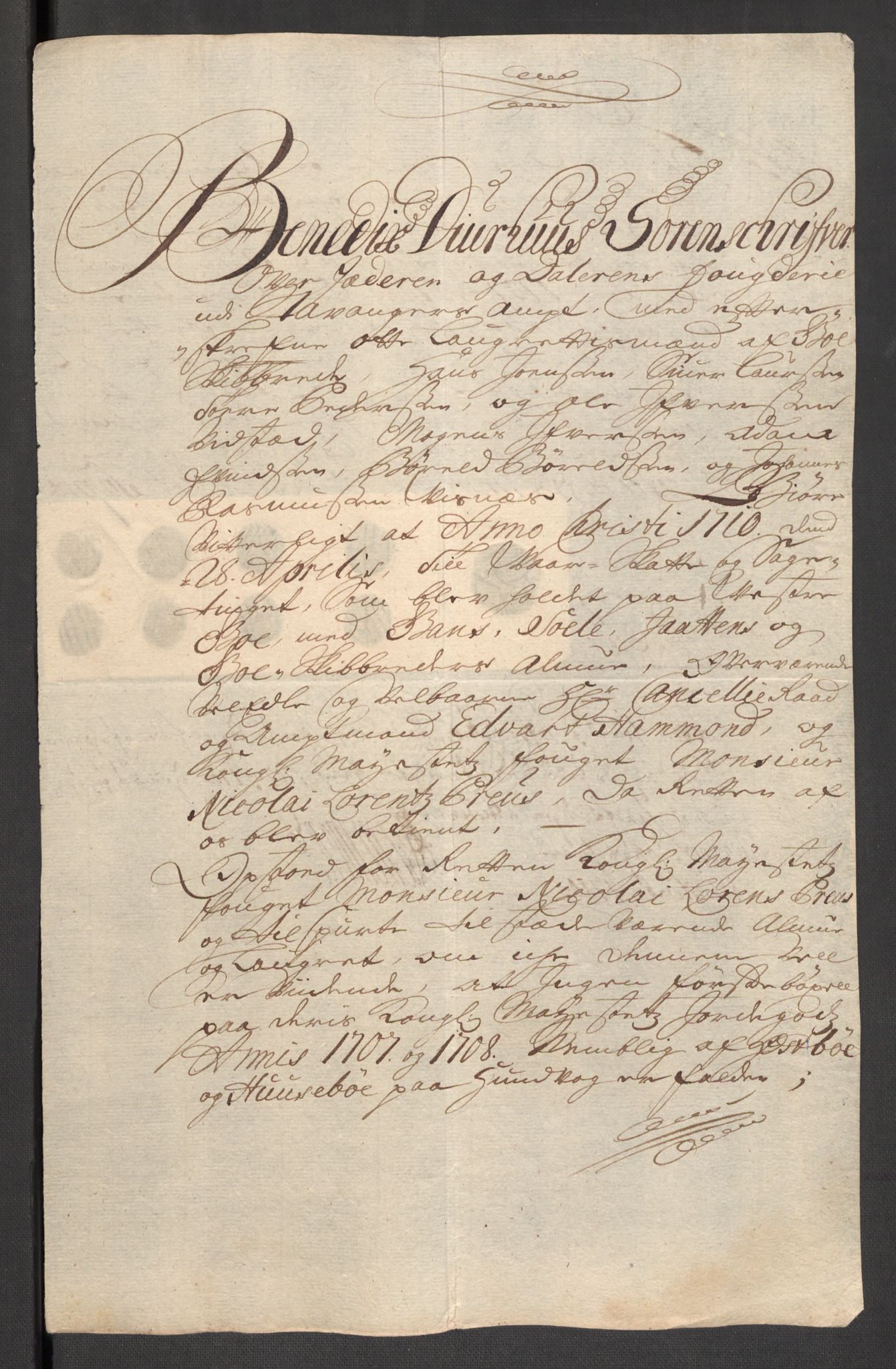 Rentekammeret inntil 1814, Reviderte regnskaper, Fogderegnskap, AV/RA-EA-4092/R46/L2733: Fogderegnskap Jæren og Dalane, 1705-1708, s. 211