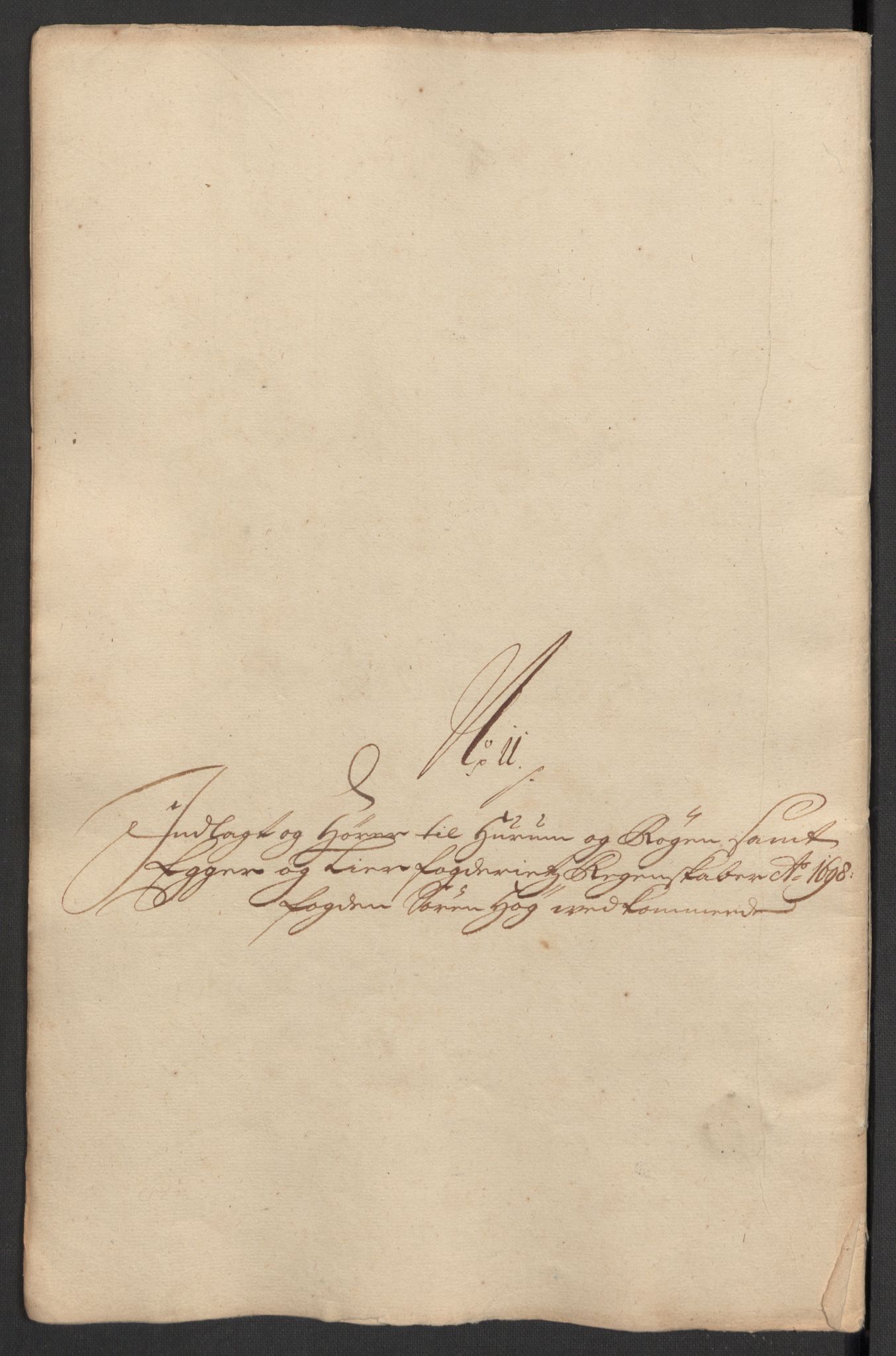 Rentekammeret inntil 1814, Reviderte regnskaper, Fogderegnskap, AV/RA-EA-4092/R30/L1696: Fogderegnskap Hurum, Røyken, Eiker og Lier, 1698-1699, s. 173