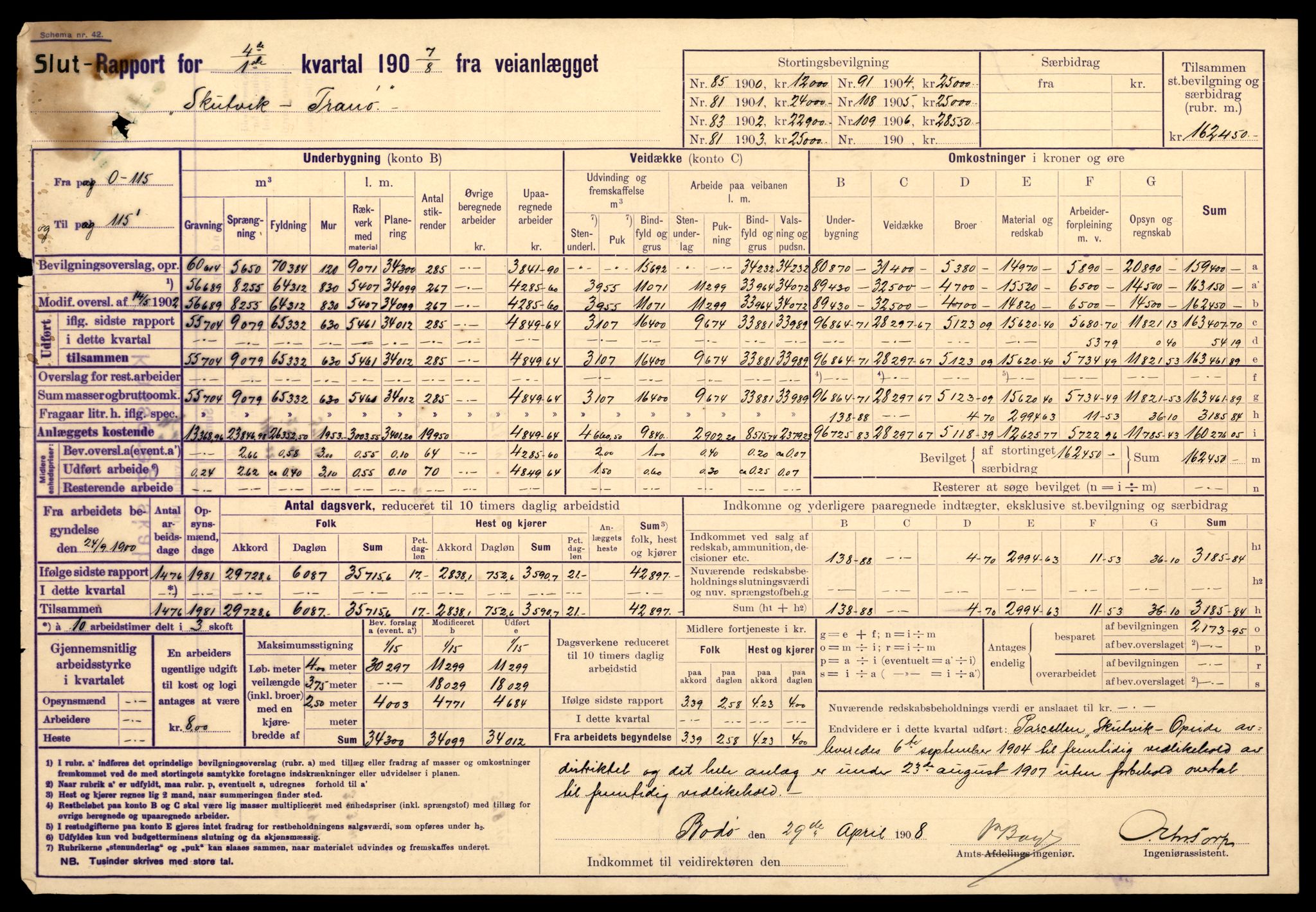 Nordland vegkontor, AV/SAT-A-4181/F/Fa/L0030: Hamarøy/Tysfjord, 1885-1948, s. 924