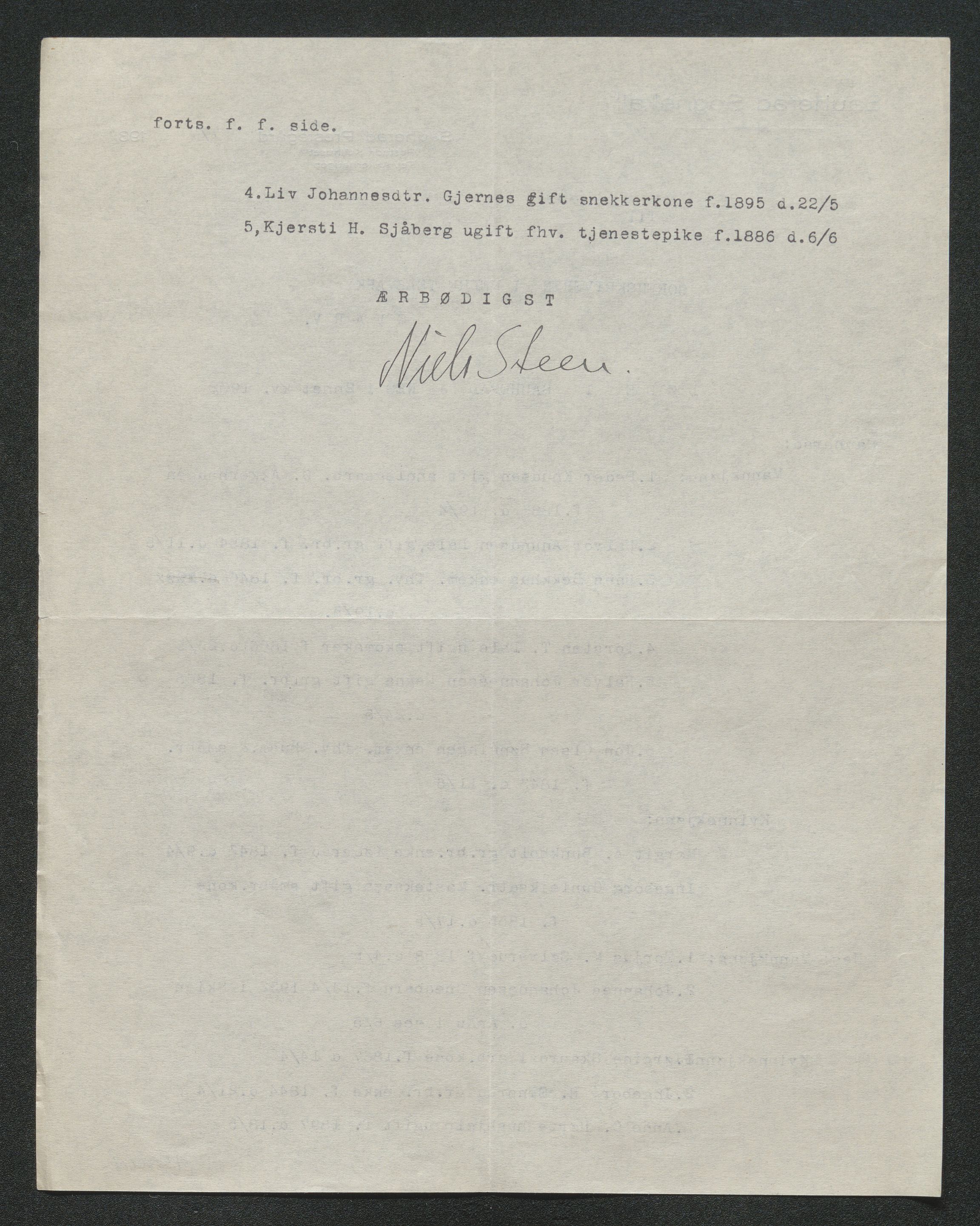 Nedre Telemark sorenskriveri, SAKO/A-135/H/Ha/Hab/L0008: Dødsfallsfortegnelser
, 1931-1935, s. 407