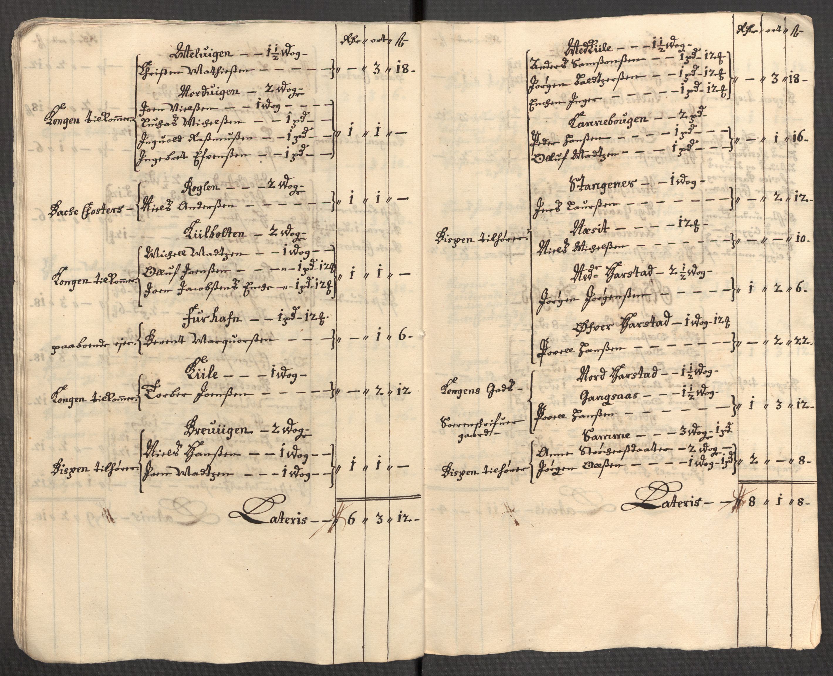 Rentekammeret inntil 1814, Reviderte regnskaper, Fogderegnskap, RA/EA-4092/R68/L4756: Fogderegnskap Senja og Troms, 1705-1707, s. 33