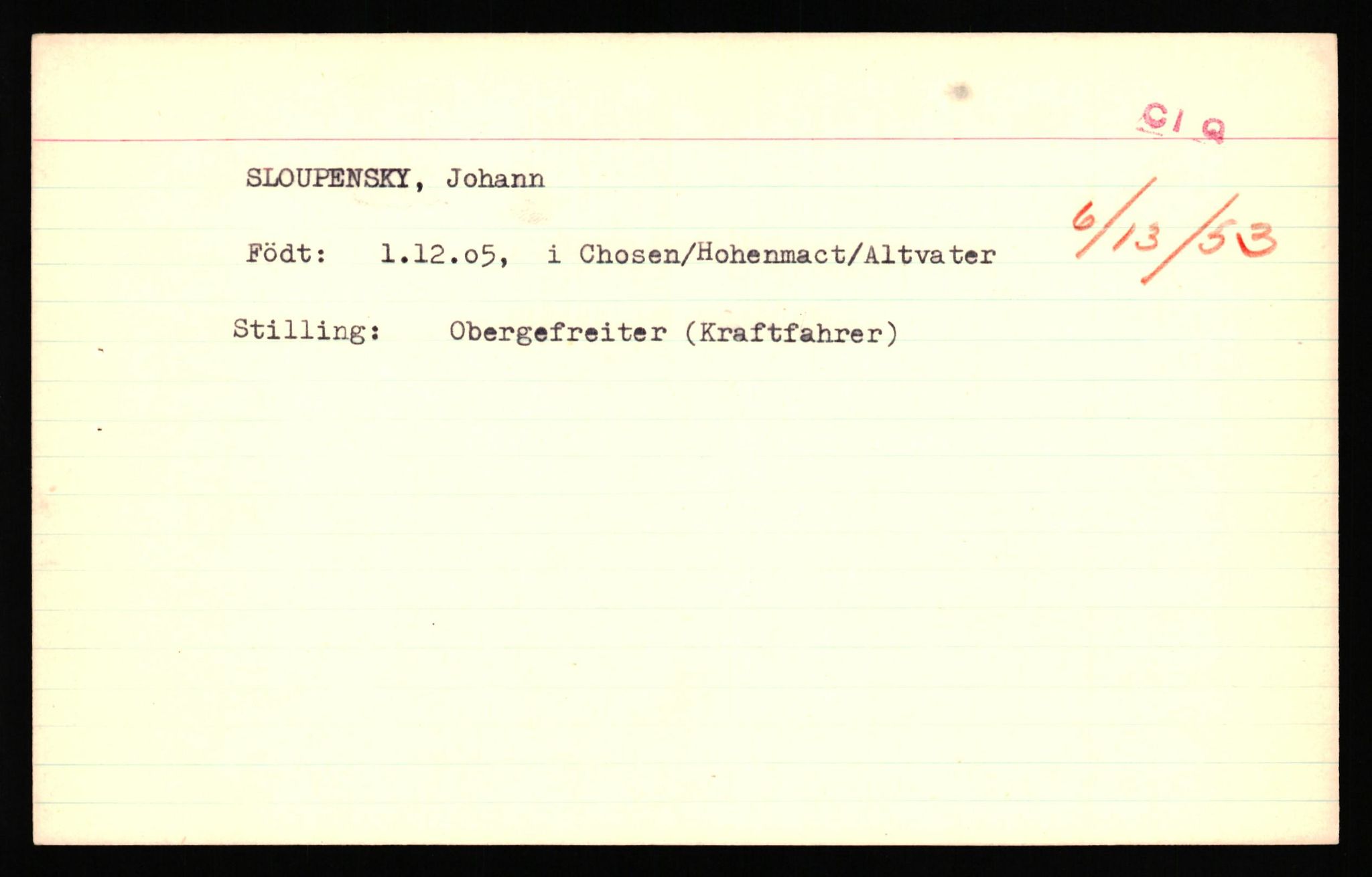 Forsvaret, Forsvarets overkommando II, AV/RA-RAFA-3915/D/Db/L0041: CI Questionaires.  Diverse nasjonaliteter., 1945-1946, s. 514