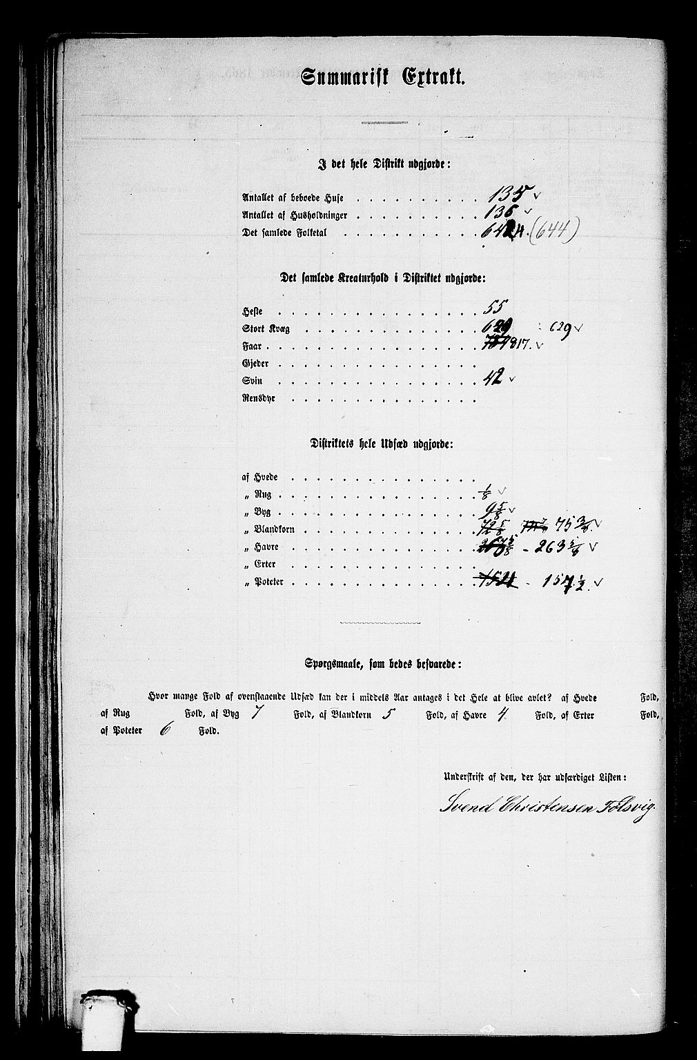 RA, Folketelling 1865 for 1519P Volda prestegjeld, 1865, s. 48