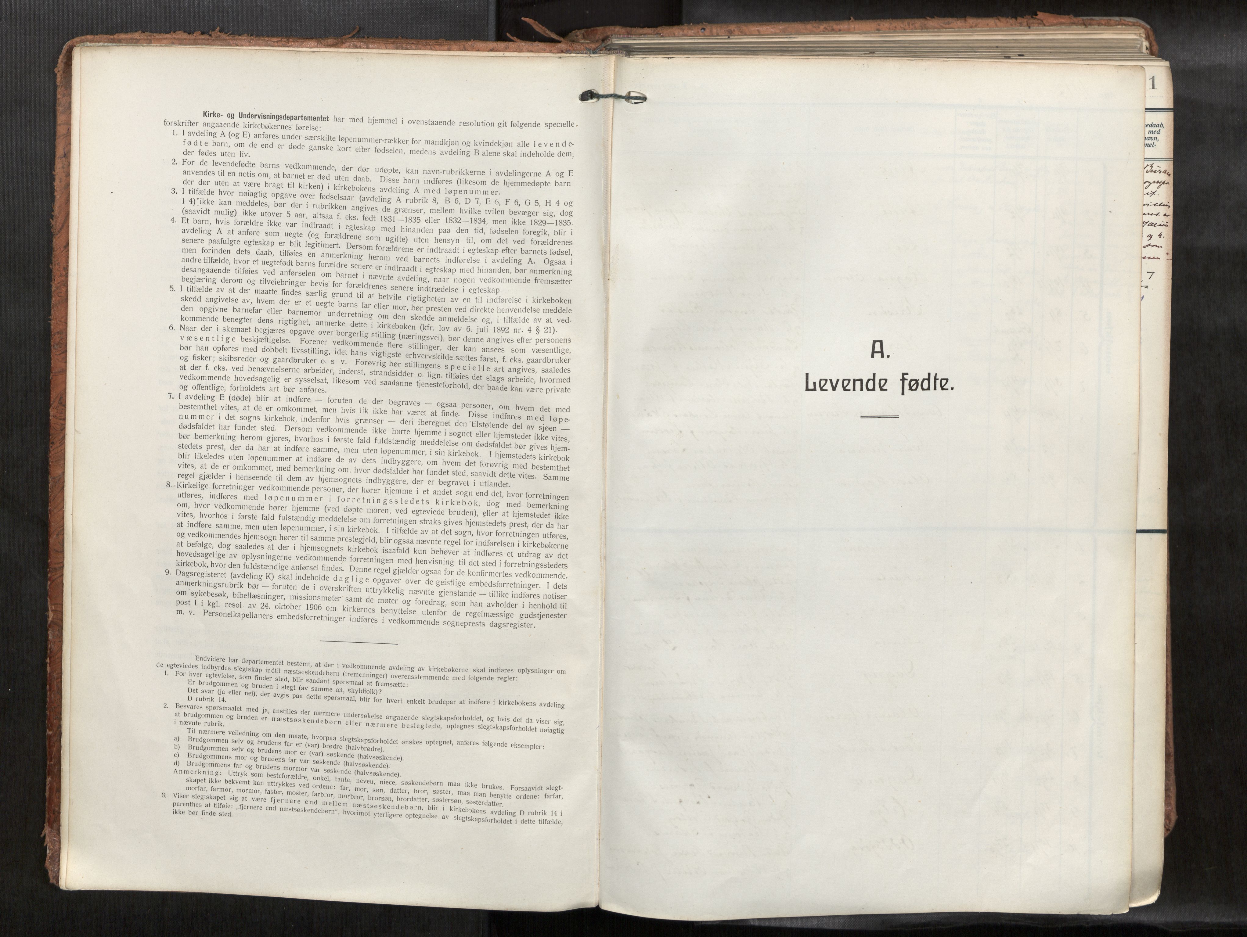 Levanger sokneprestkontor, SAT/A-1301/2/H/Haa/L0002: Ministerialbok nr. 2, 1912-1935