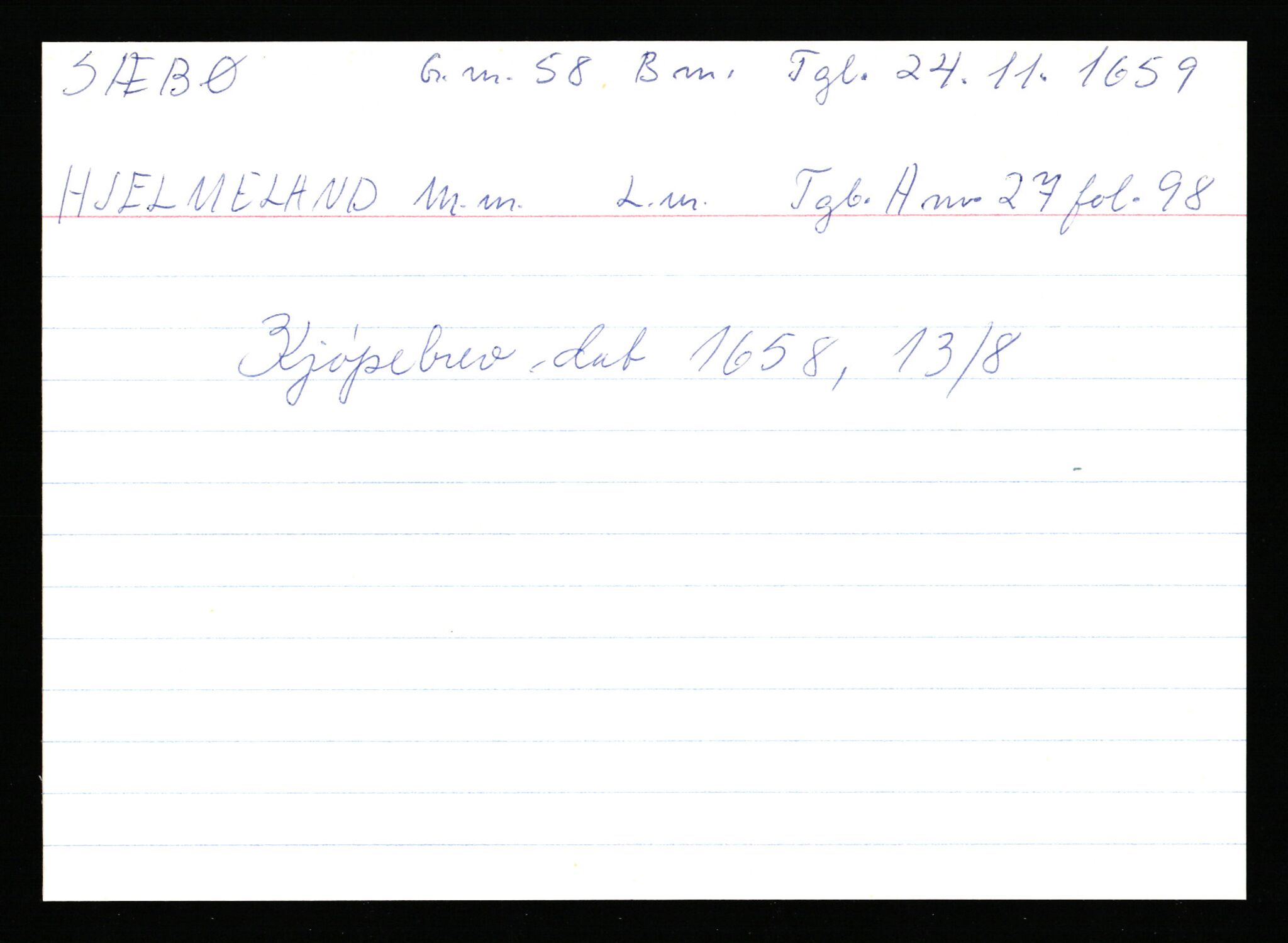 Statsarkivet i Stavanger, AV/SAST-A-101971/03/Y/Ym/L0058: Åstedskort sortert etter gårdsnavn: Sæbø - Sørhus, 1600-1950, s. 16