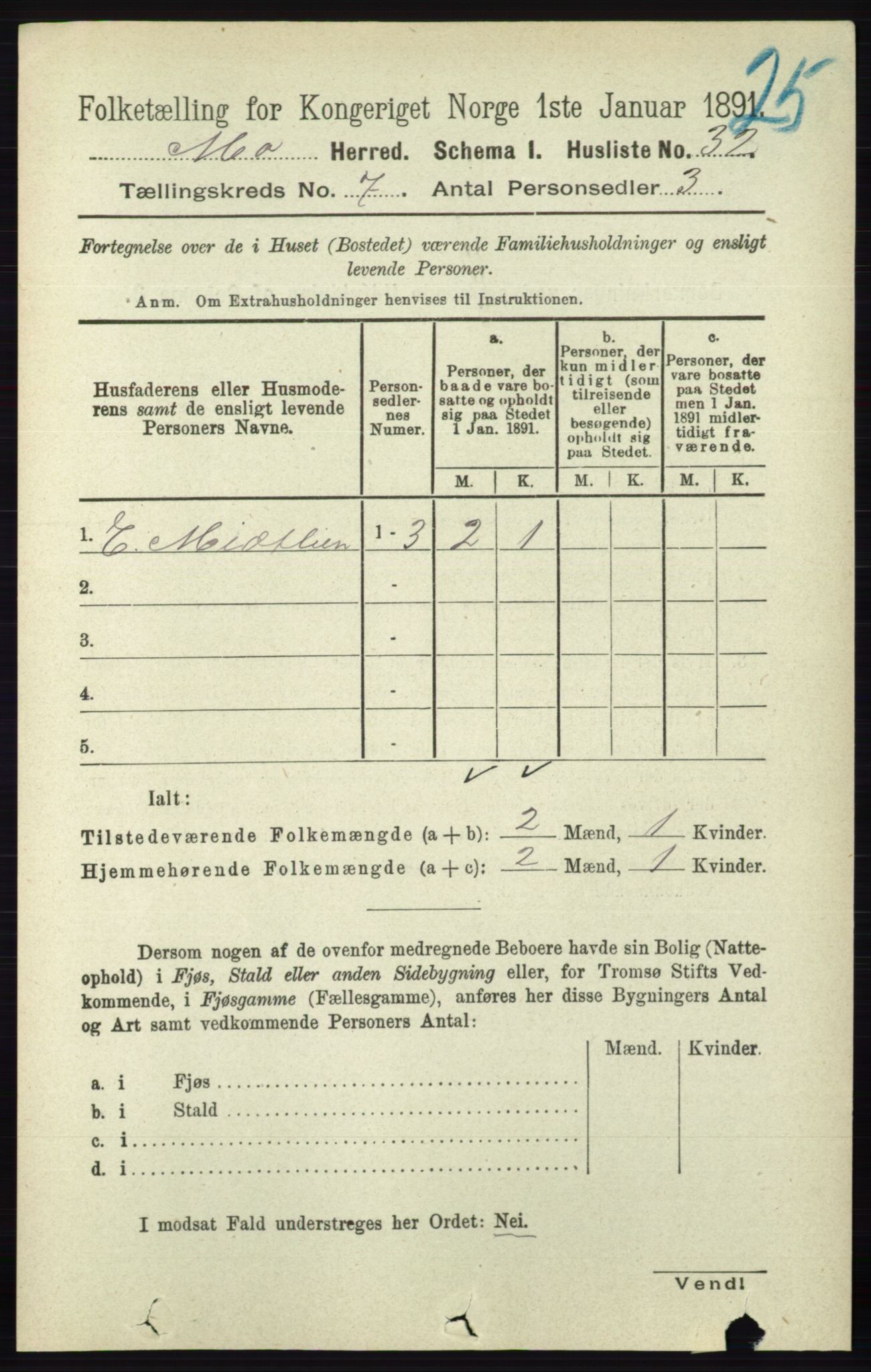 RA, Folketelling 1891 for 0832 Mo herred, 1891, s. 1754