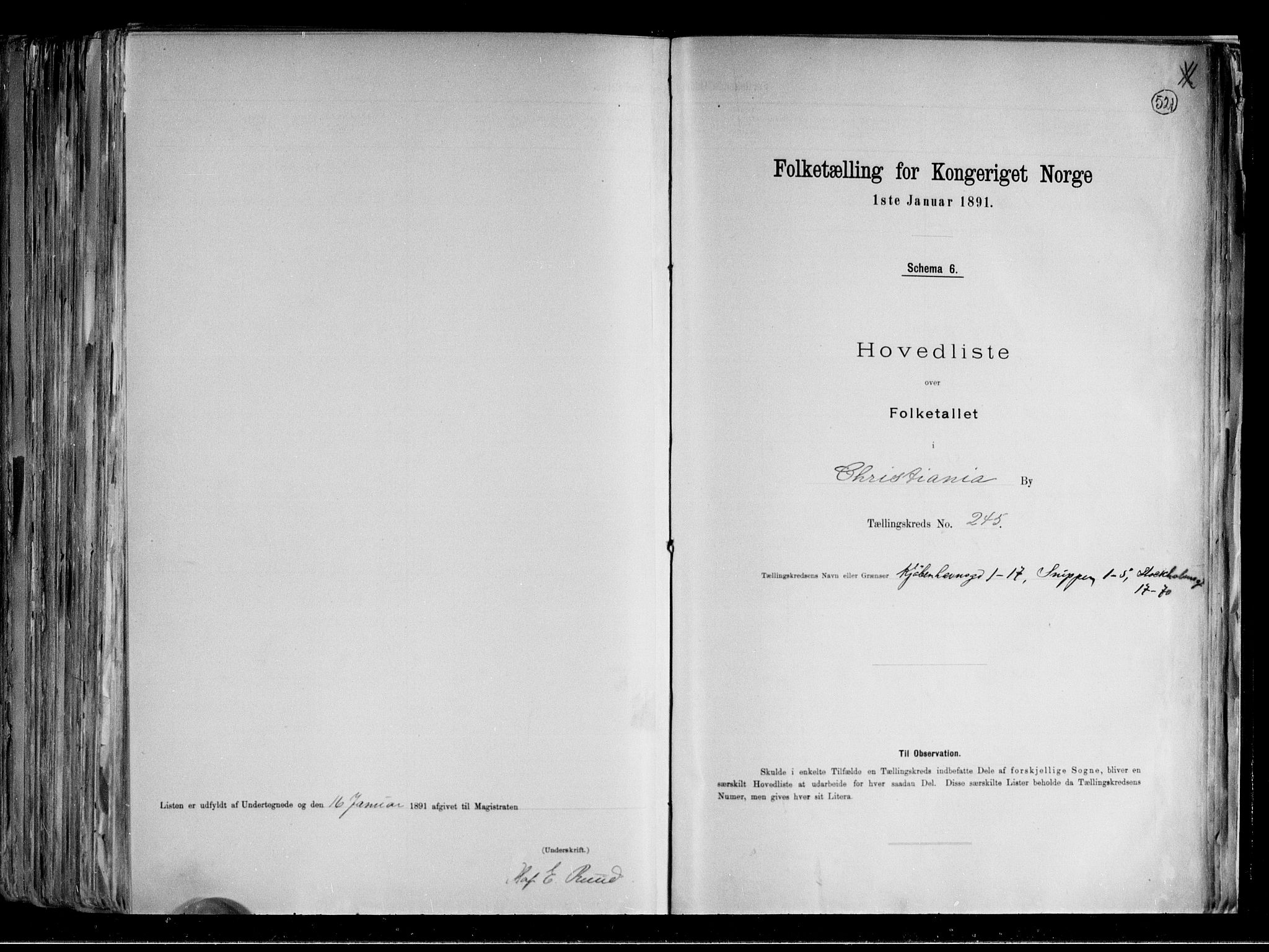 RA, Folketelling 1891 for 0301 Kristiania kjøpstad, 1891, s. 141988