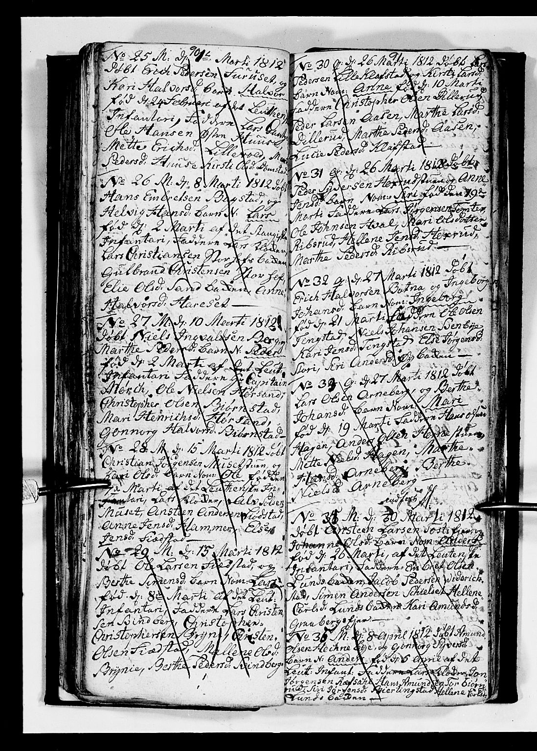 Romedal prestekontor, AV/SAH-PREST-004/L/L0004: Klokkerbok nr. 4, 1807-1814, s. 90-91
