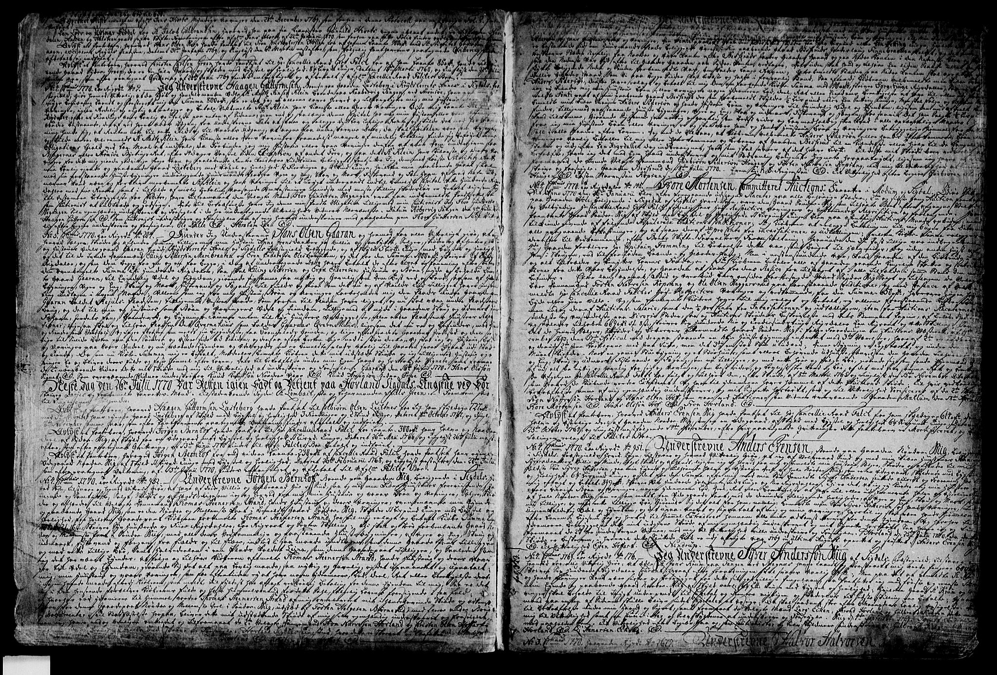 Eiker, Modum og Sigdal sorenskriveri, SAKO/A-123/G/Ga/Gaa/L0004a: Pantebok nr. I 4a, 1770-1779, s. 4