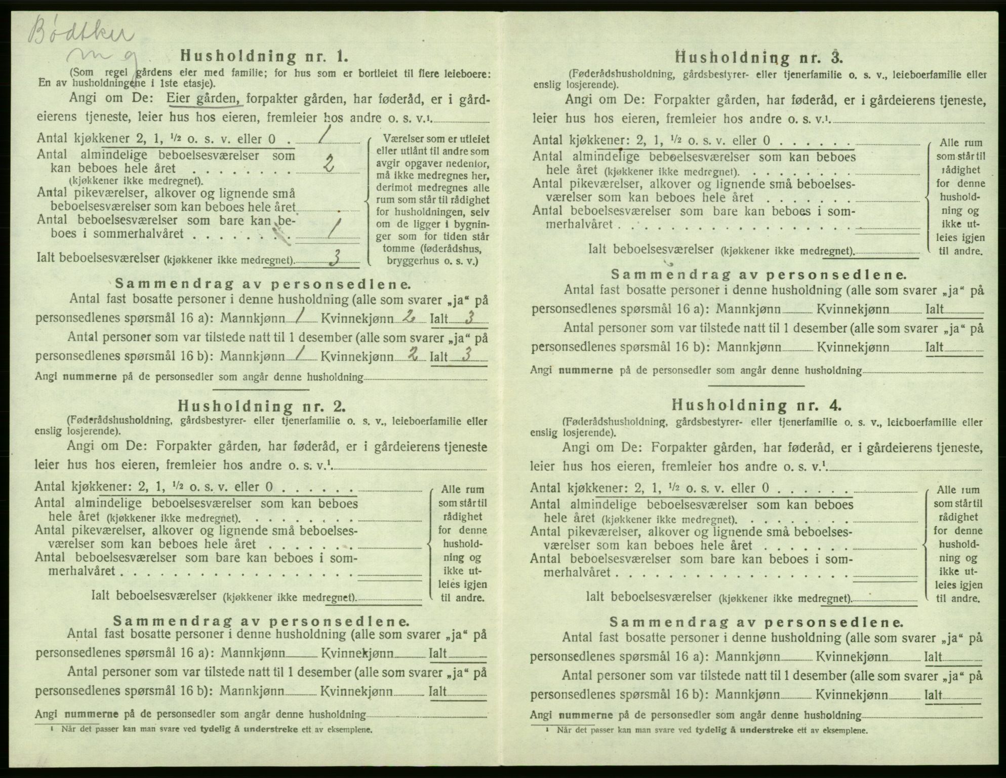 SAB, Folketelling 1920 for 1248 Laksevåg herred, 1920, s. 1538