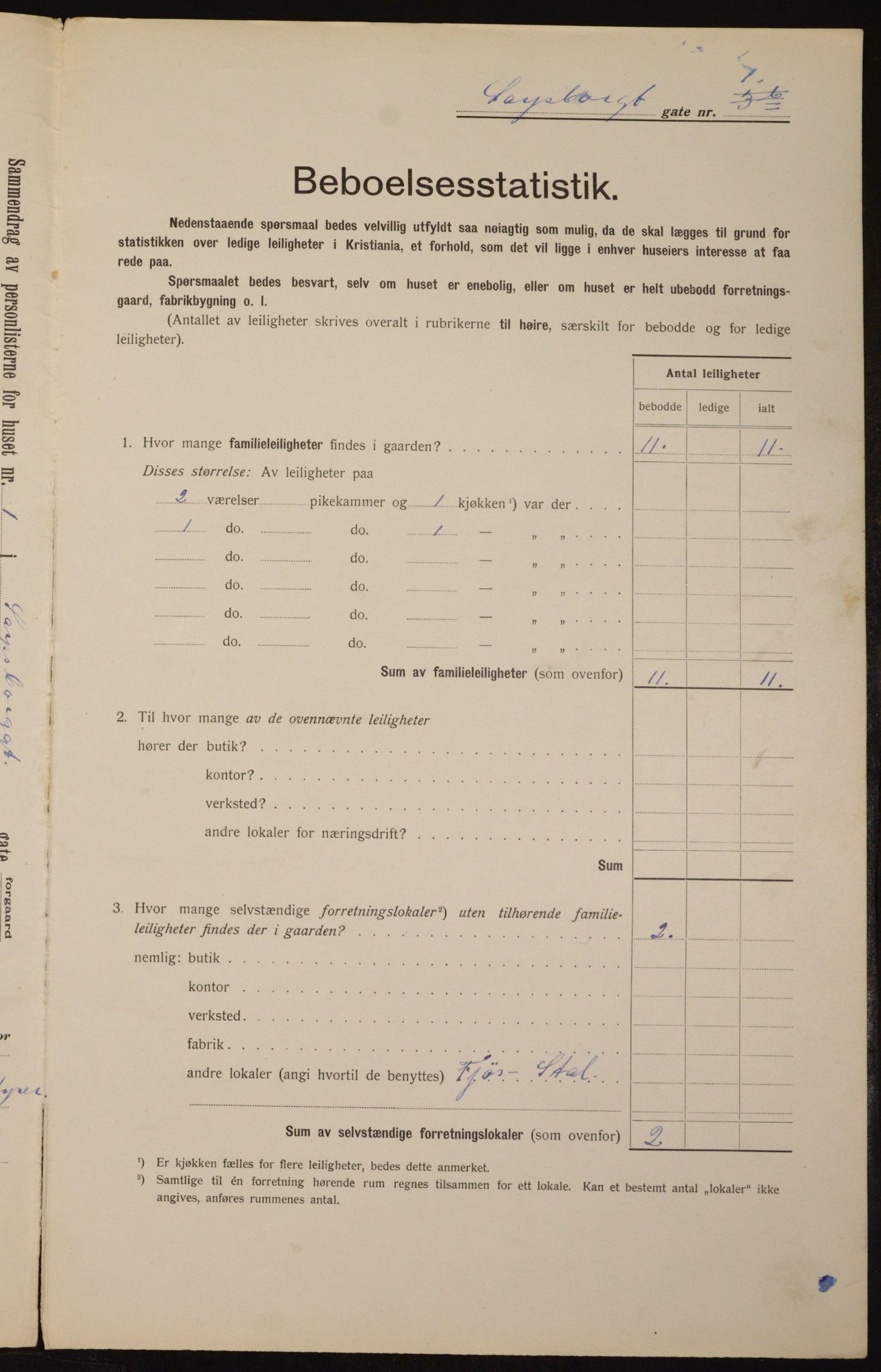 OBA, Kommunal folketelling 1.2.1912 for Kristiania, 1912, s. 89352