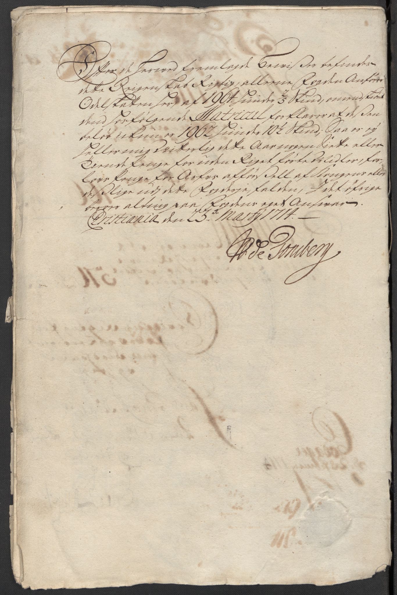 Rentekammeret inntil 1814, Reviderte regnskaper, Fogderegnskap, RA/EA-4092/R16/L1050: Fogderegnskap Hedmark, 1713, s. 14