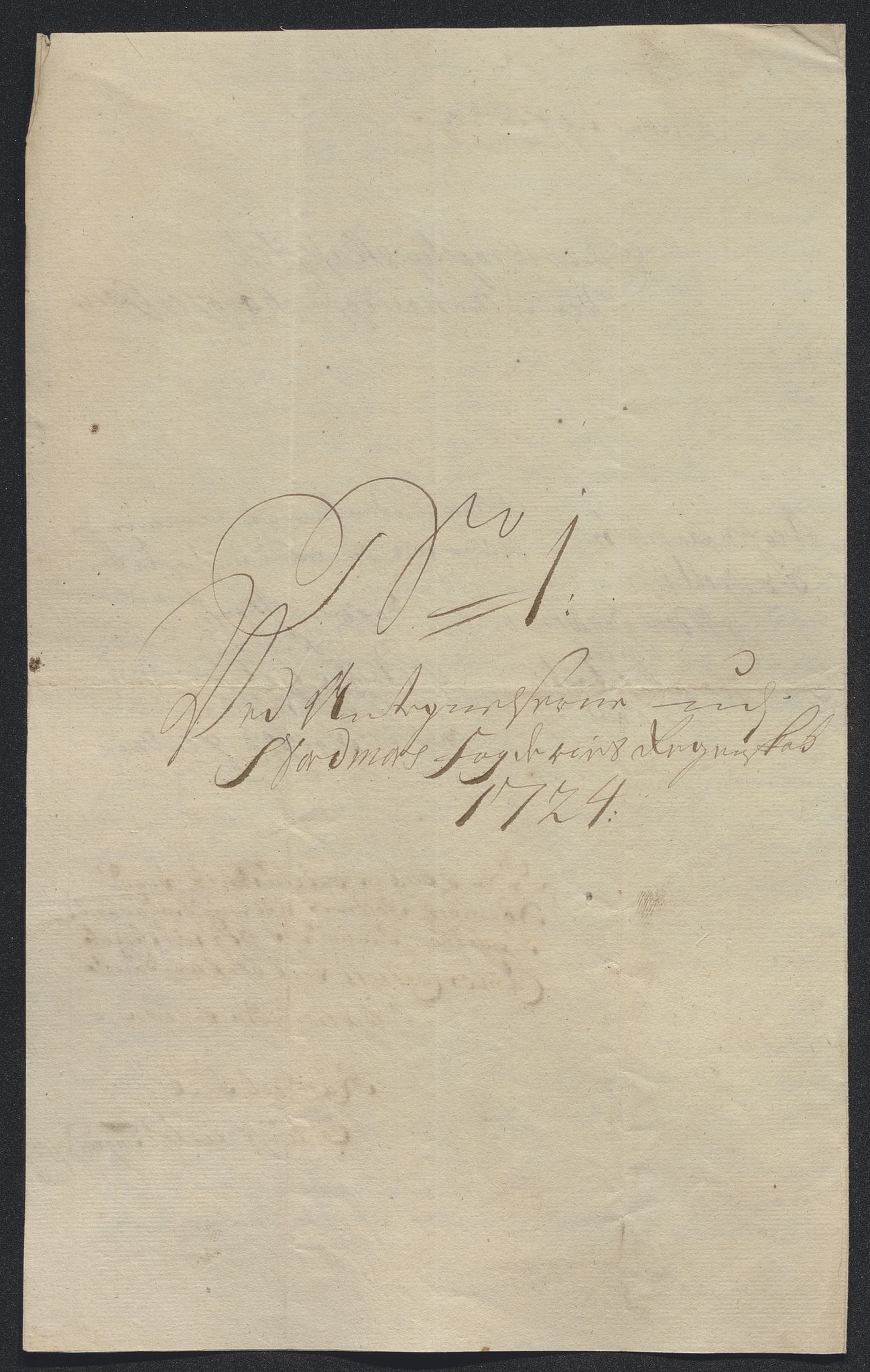 Rentekammeret inntil 1814, Reviderte regnskaper, Fogderegnskap, RA/EA-4092/R56/L3757: Fogderegnskap Nordmøre, 1724, s. 339