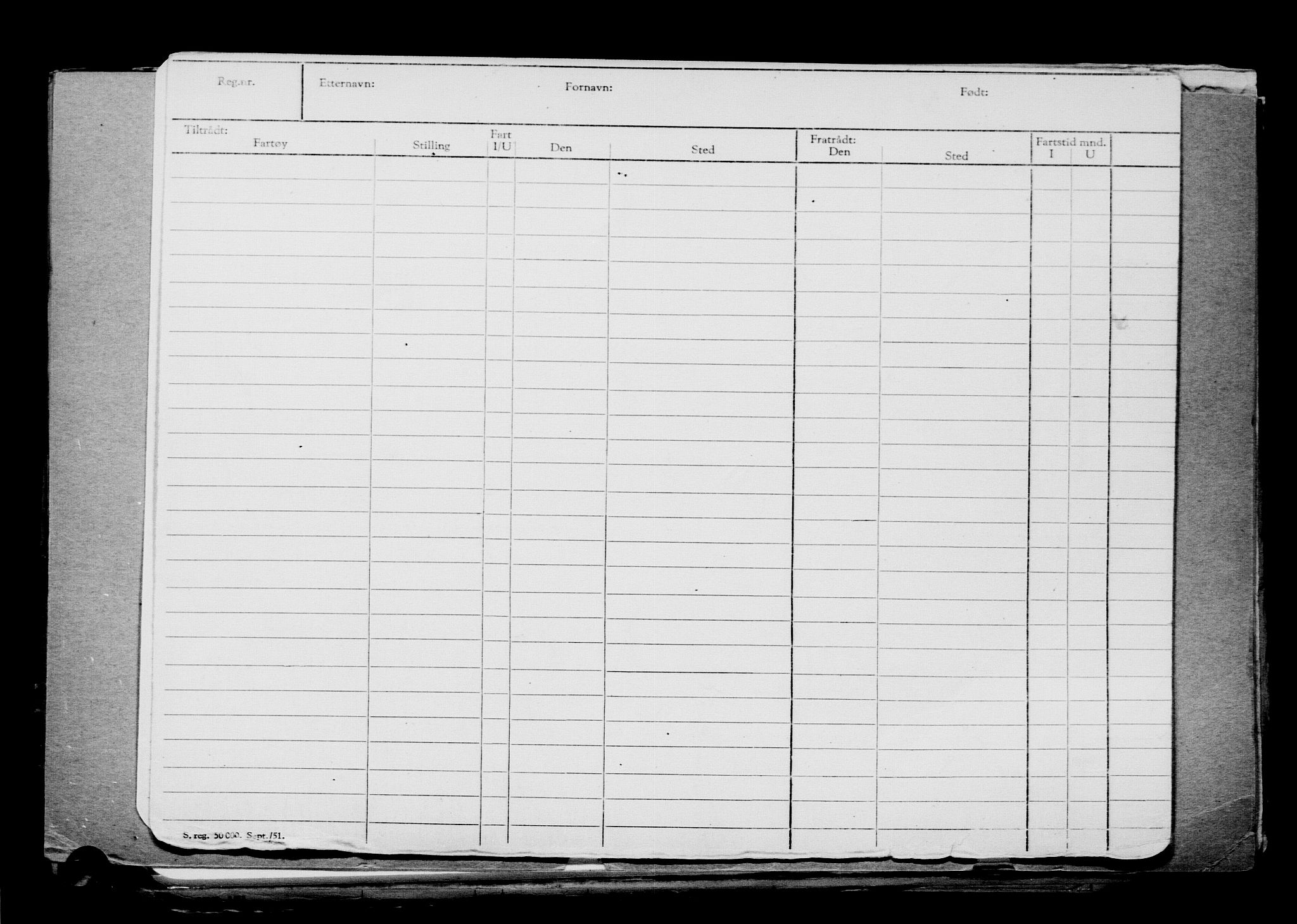 Direktoratet for sjømenn, AV/RA-S-3545/G/Gb/L0169: Hovedkort, 1919, s. 331