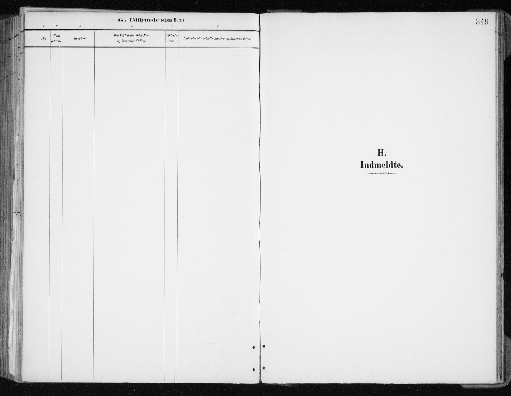 Tromsøysund sokneprestkontor, AV/SATØ-S-1304/G/Ga/L0005kirke: Ministerialbok nr. 5, 1888-1896, s. 349