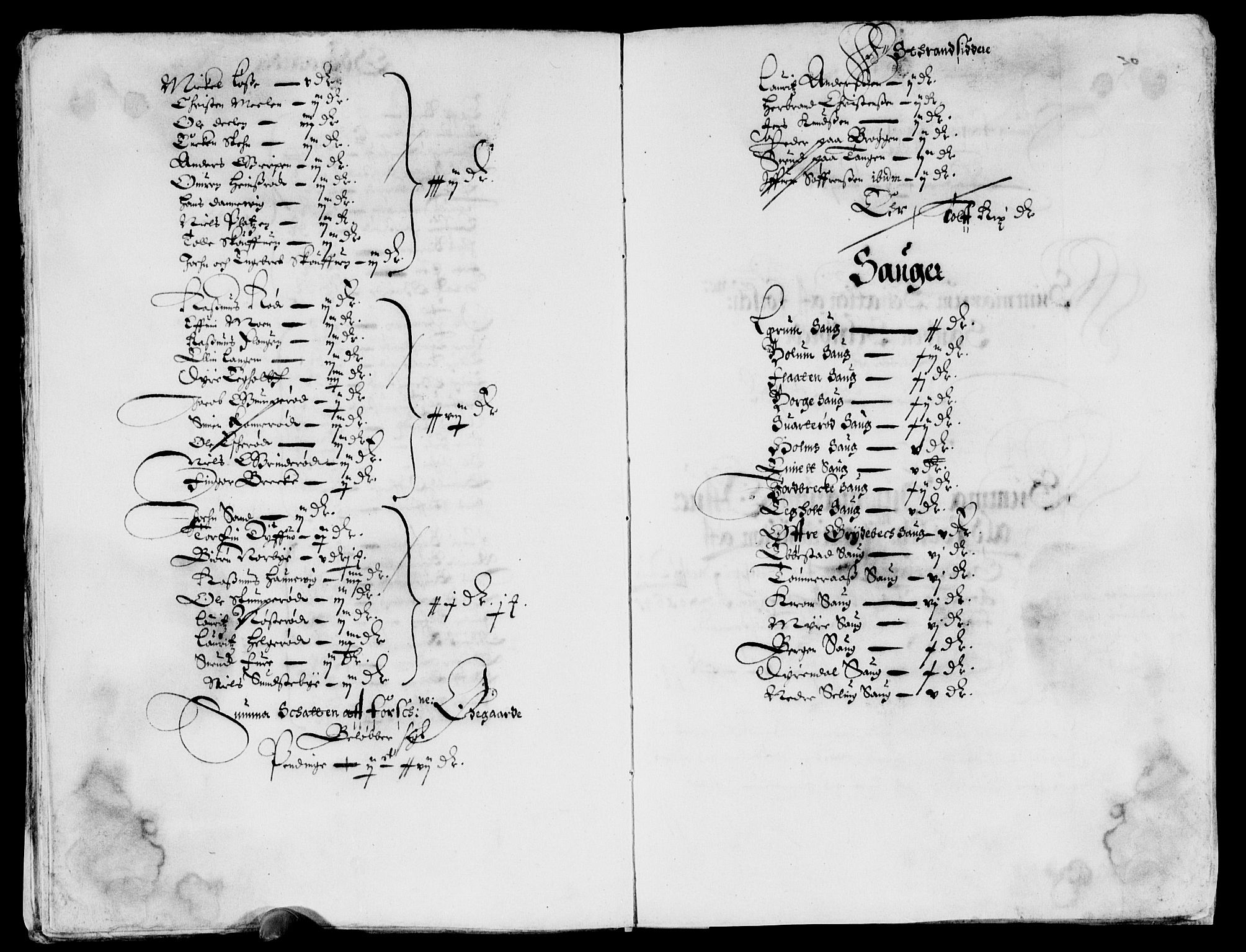 Rentekammeret inntil 1814, Reviderte regnskaper, Lensregnskaper, AV/RA-EA-5023/R/Rb/Rbo/L0026: Tønsberg len, 1644-1646