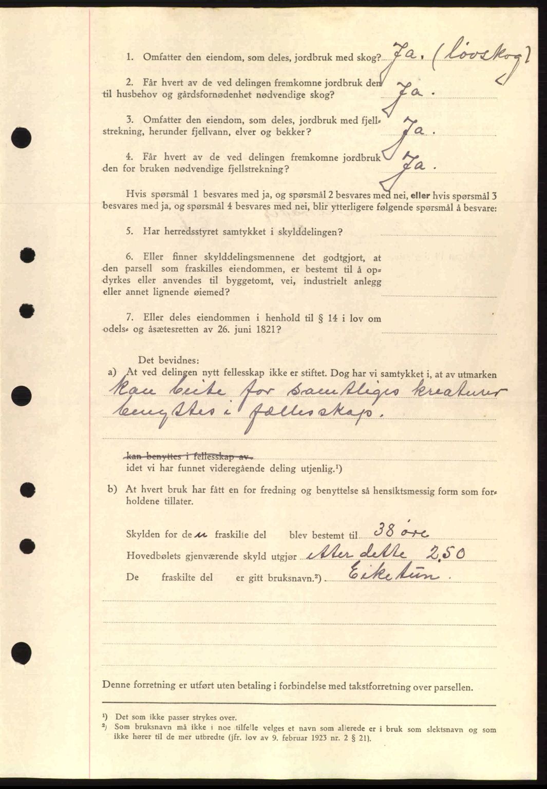 Nordre Sunnmøre sorenskriveri, AV/SAT-A-0006/1/2/2C/2Ca: Pantebok nr. A8, 1939-1940, Dagboknr: 1896/1939