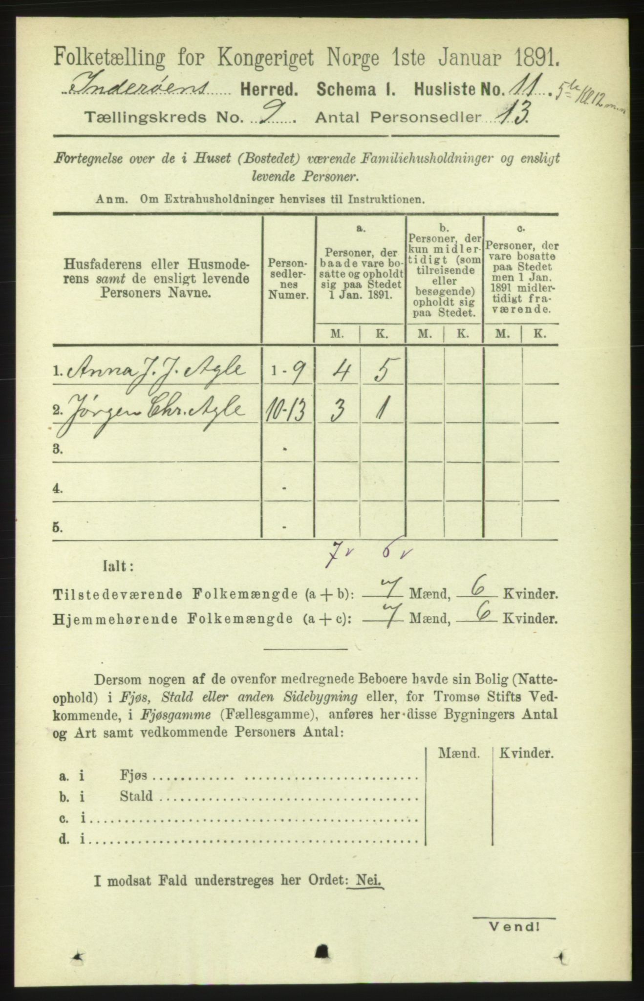 RA, Folketelling 1891 for 1729 Inderøy herred, 1891, s. 5121