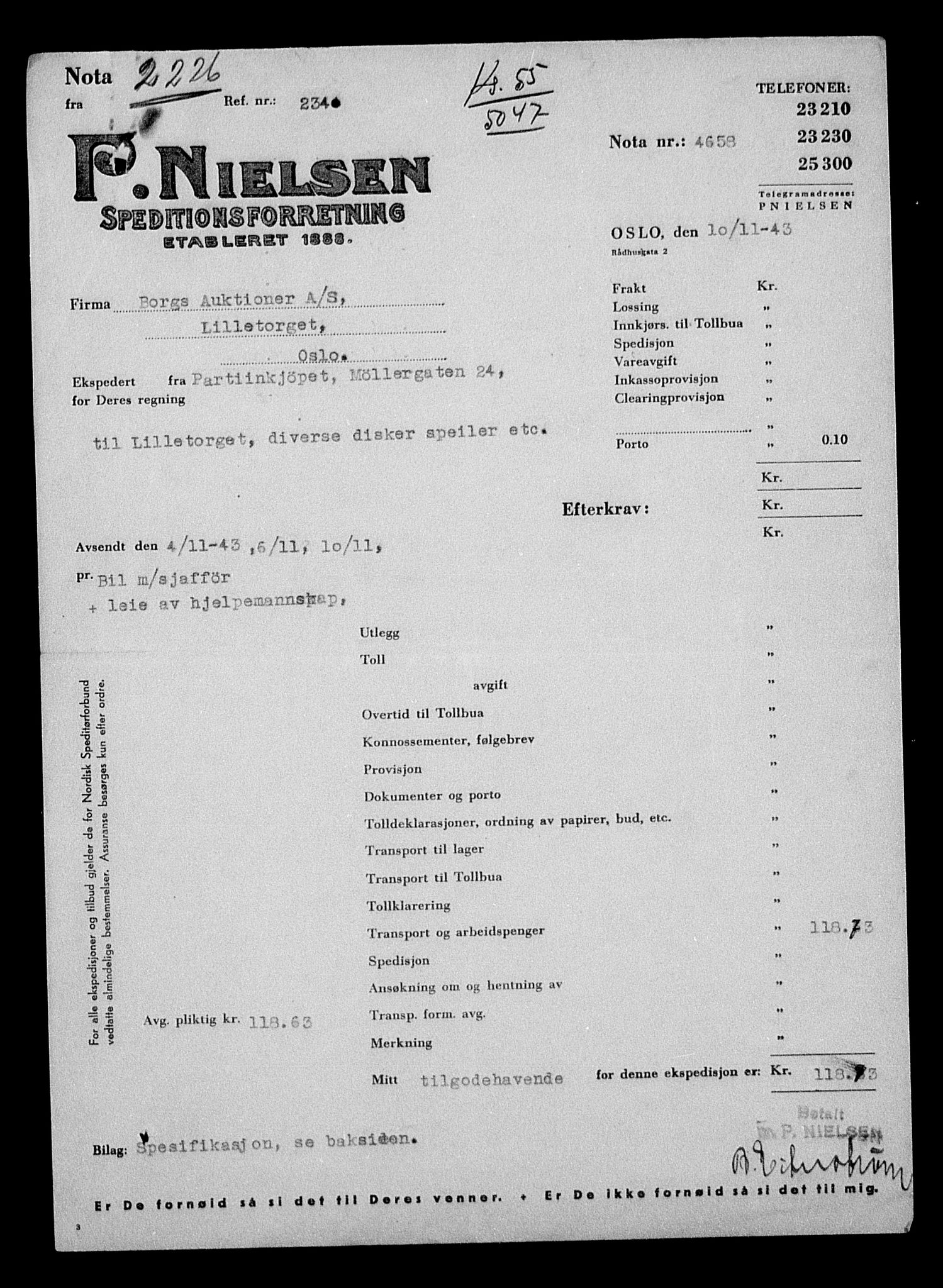 Justisdepartementet, Tilbakeføringskontoret for inndratte formuer, AV/RA-S-1564/H/Hc/Hcc/L0948: --, 1945-1947, s. 82