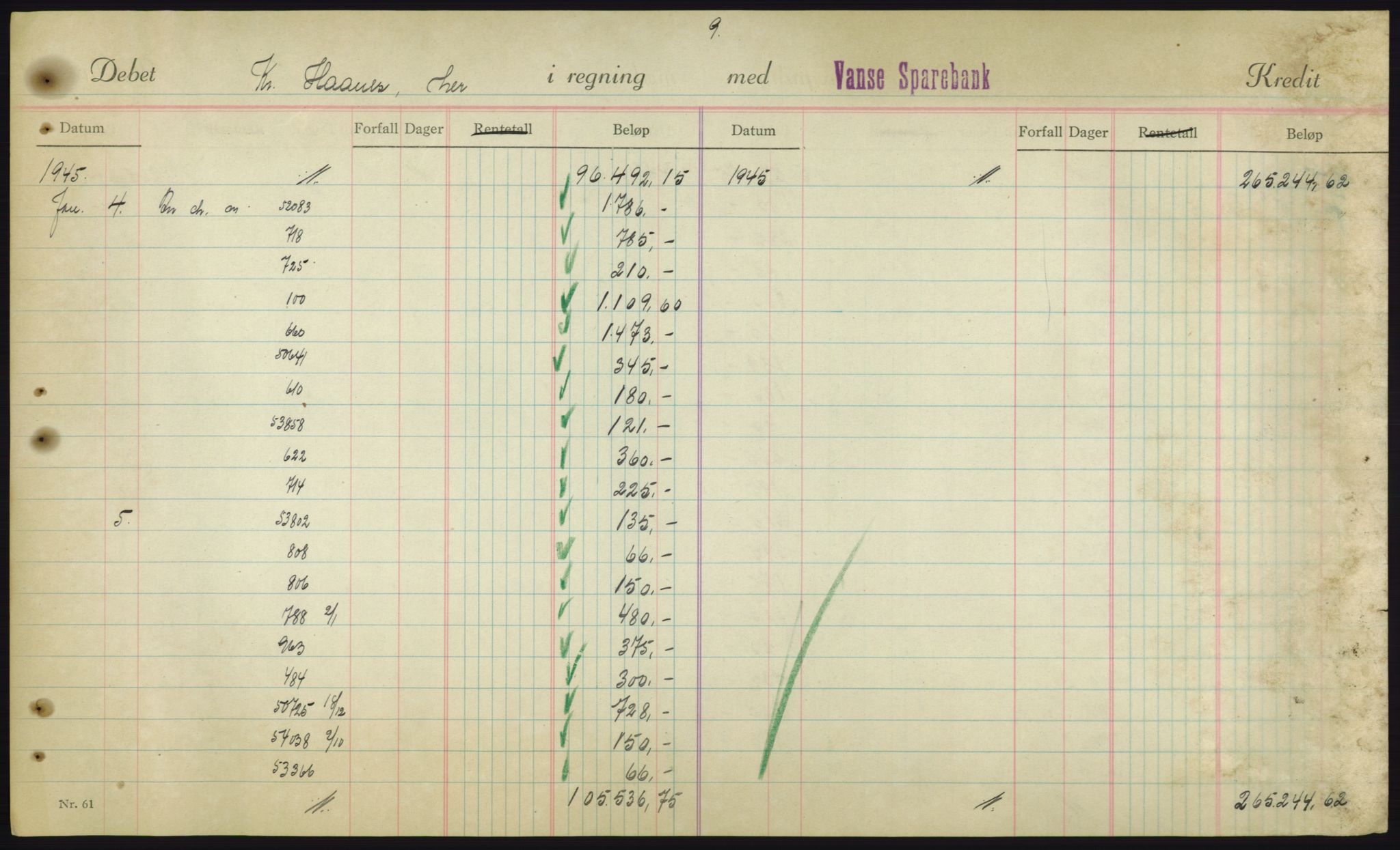 Forsvarsdepartementet, 10. kontor / Oppgjørskontoret, AV/RA-RAFA-1225/D/Db/L0180: Lista oppgjørskontor, 1942-1952, s. 2003
