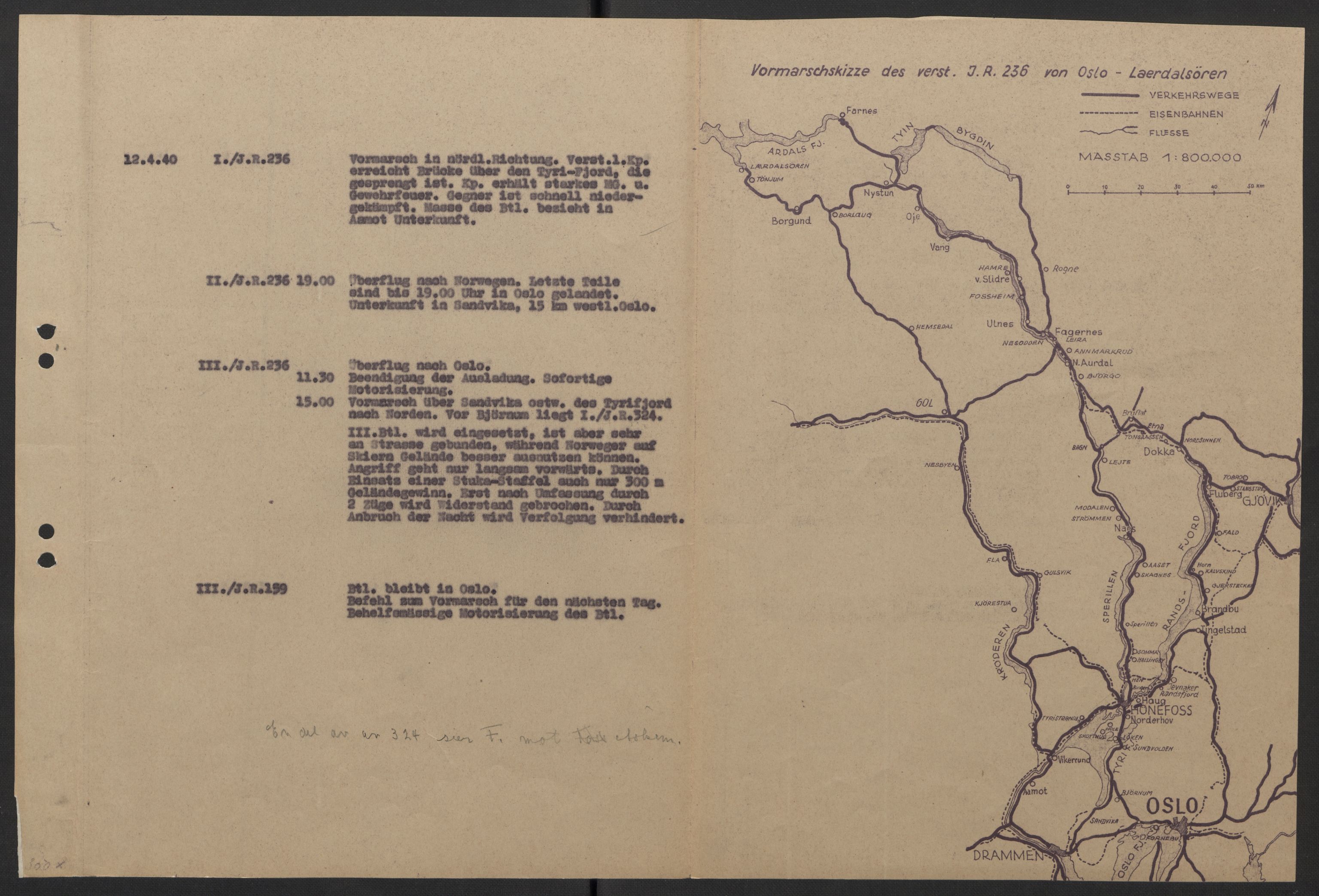 Forsvaret, Forsvarets krigshistoriske avdeling, AV/RA-RAFA-2017/Y/Yg/L0215: II-C-11-2150-2152  -  Weserübung.  Angrepet på Norge., 1940-1945, s. 4